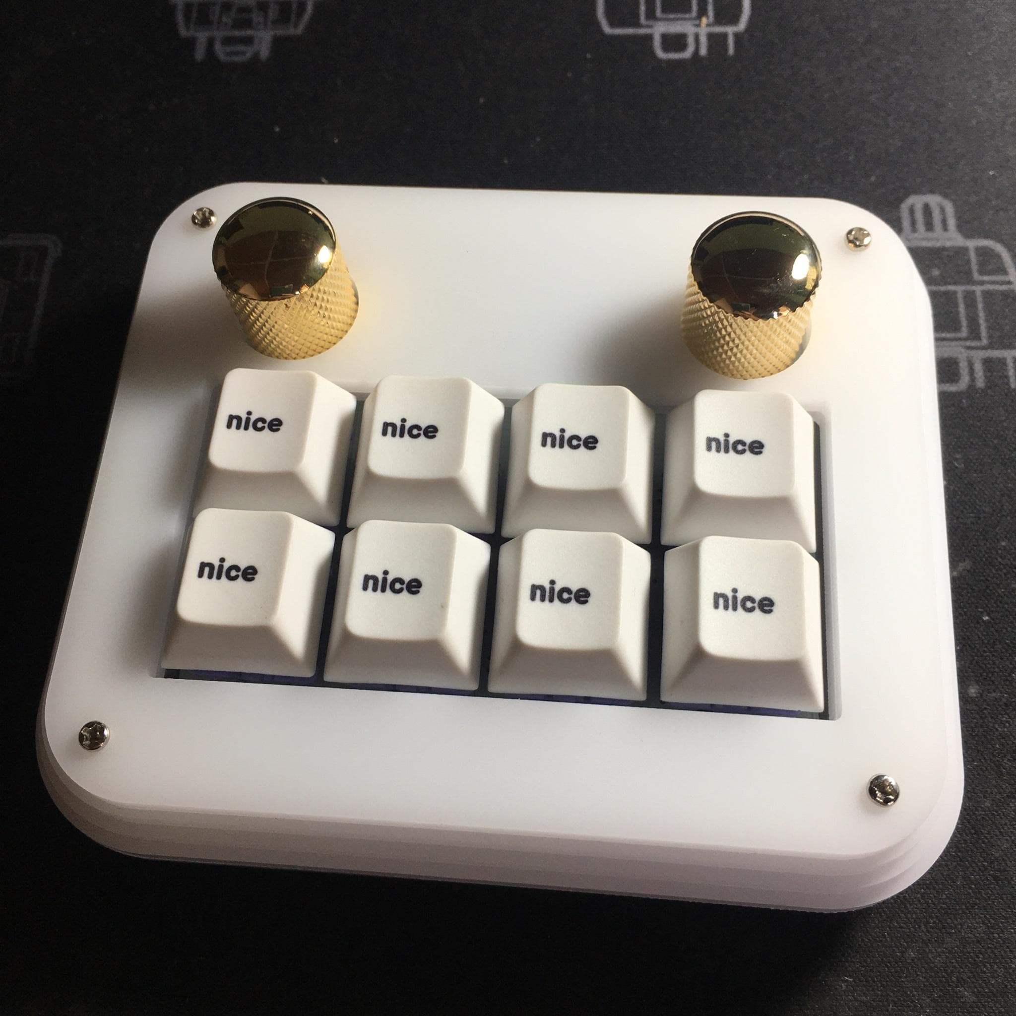 Octopad+ - 8-key Macropad w/ 2 Rotary Encoders (E-White Proto Pics Inside) image 11