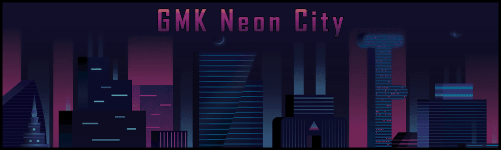 GMK Neon City (Kitting done, more renders!) image 9