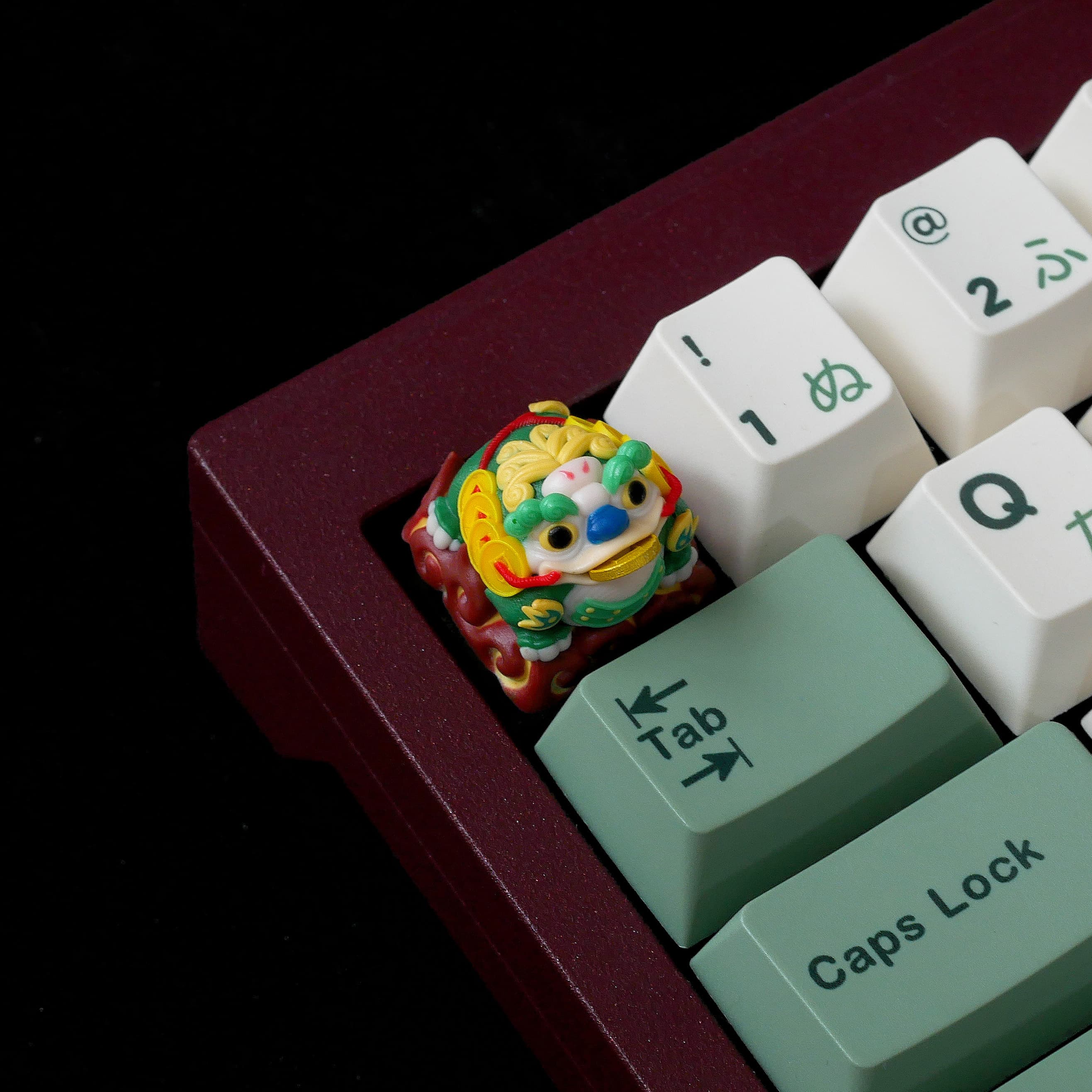 ICONLABS x ICONKEYCAPS Artisan Keycap | The Holy Toad that brings fortune image 14