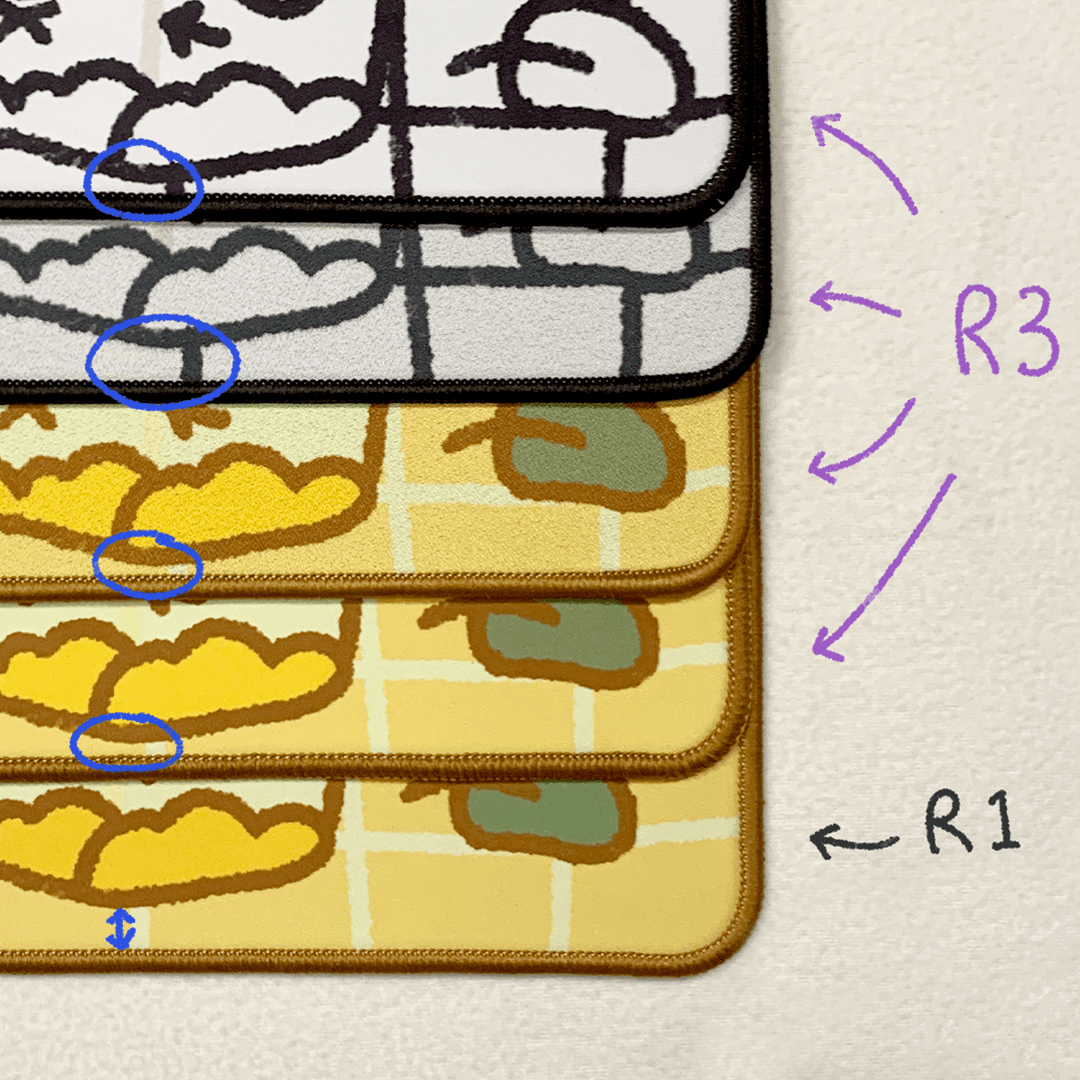 うちゅうのピクニック(uchu no pikuniku) Desk Mat - INSTOCK image 43