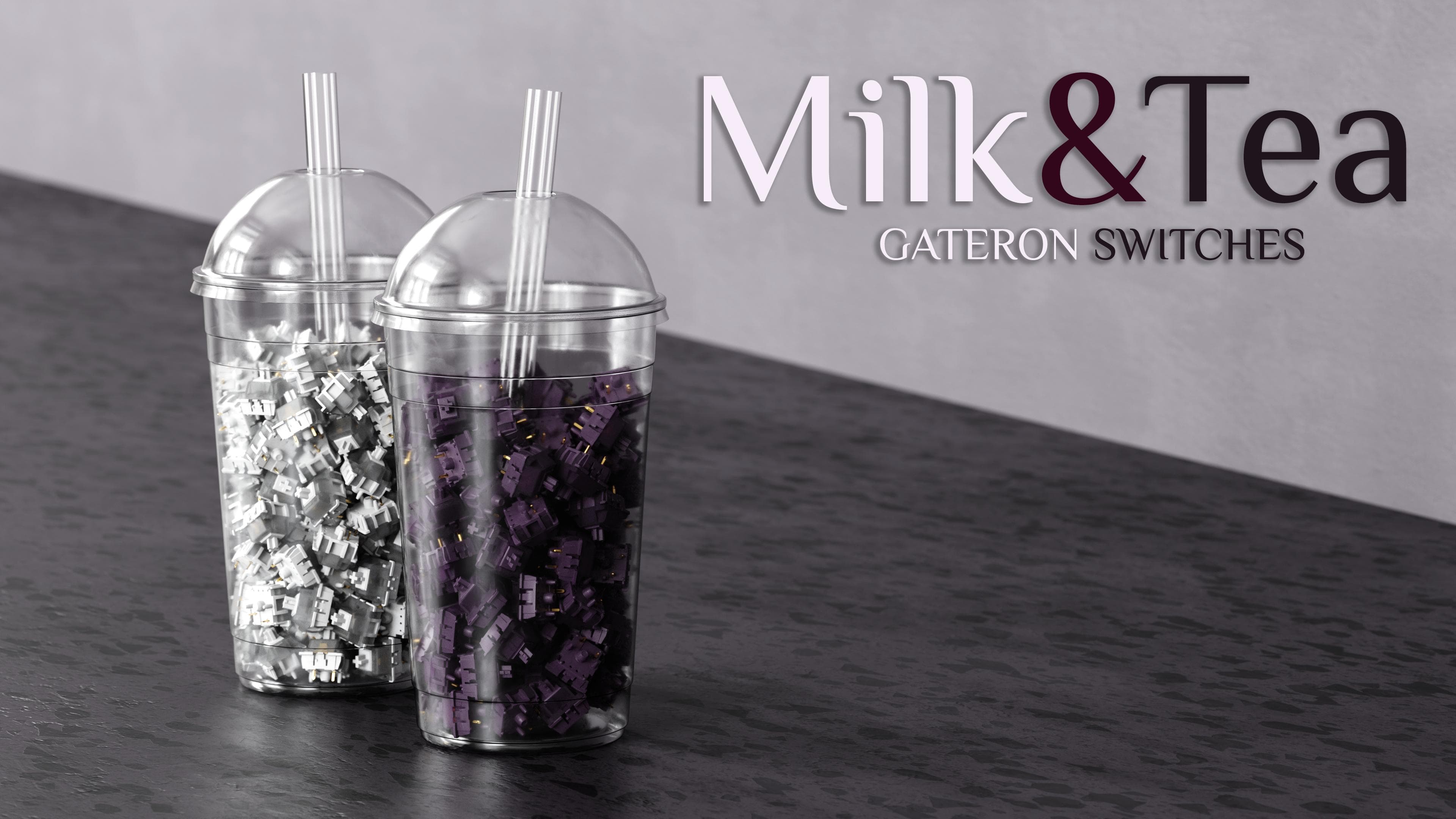 Gateron Milk & Tea (Milky inks)