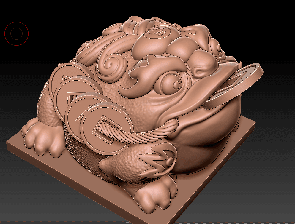 ICONLABS x ICONKEYCAPS Artisan Keycap | The Holy Toad that brings fortune image 3