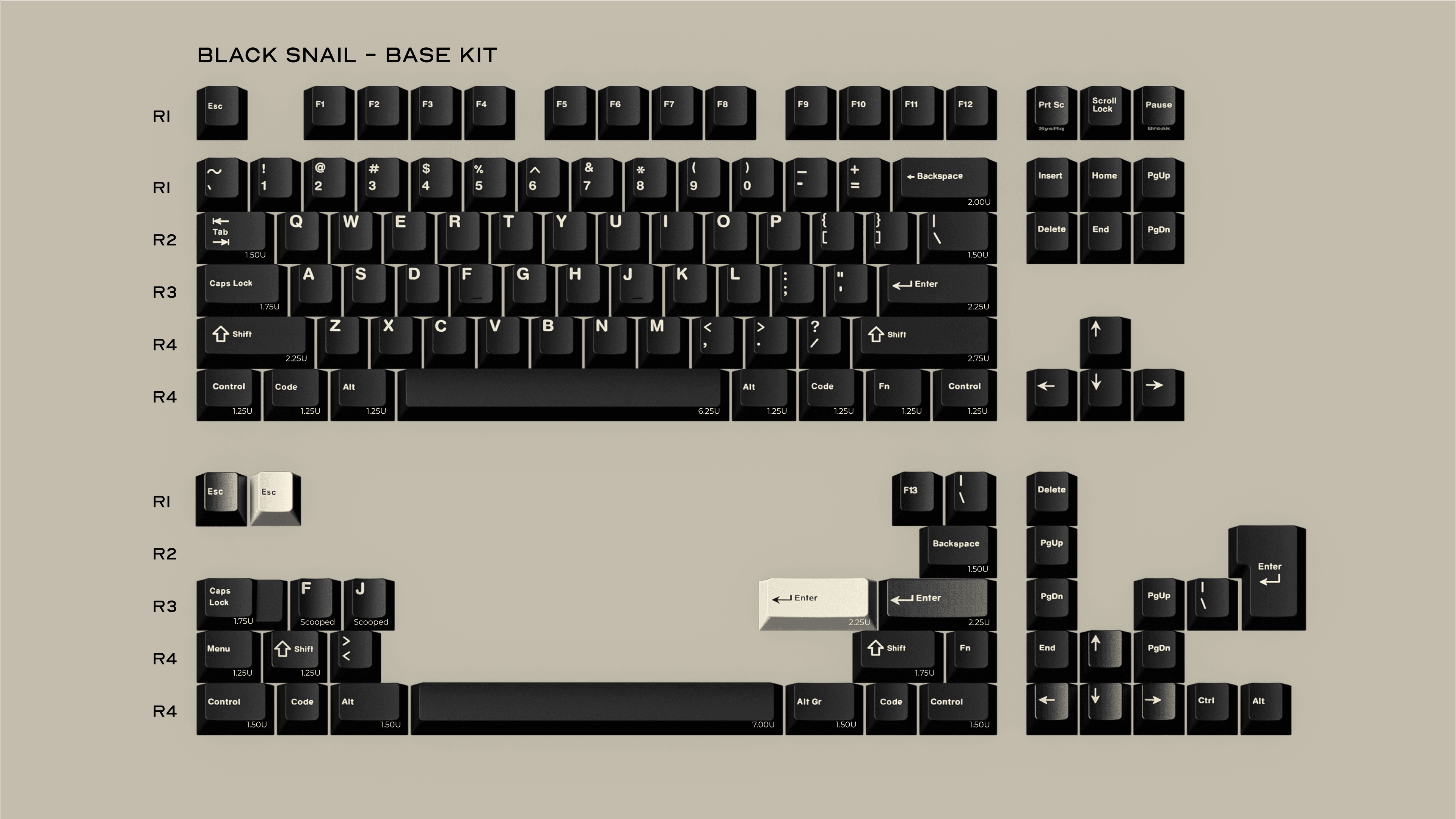 GMK Black Snail, GMK CR / GMK L9 image 3