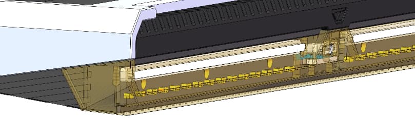 AeroBoard70 & Wrist Rest with new colors of Powder coat image 93