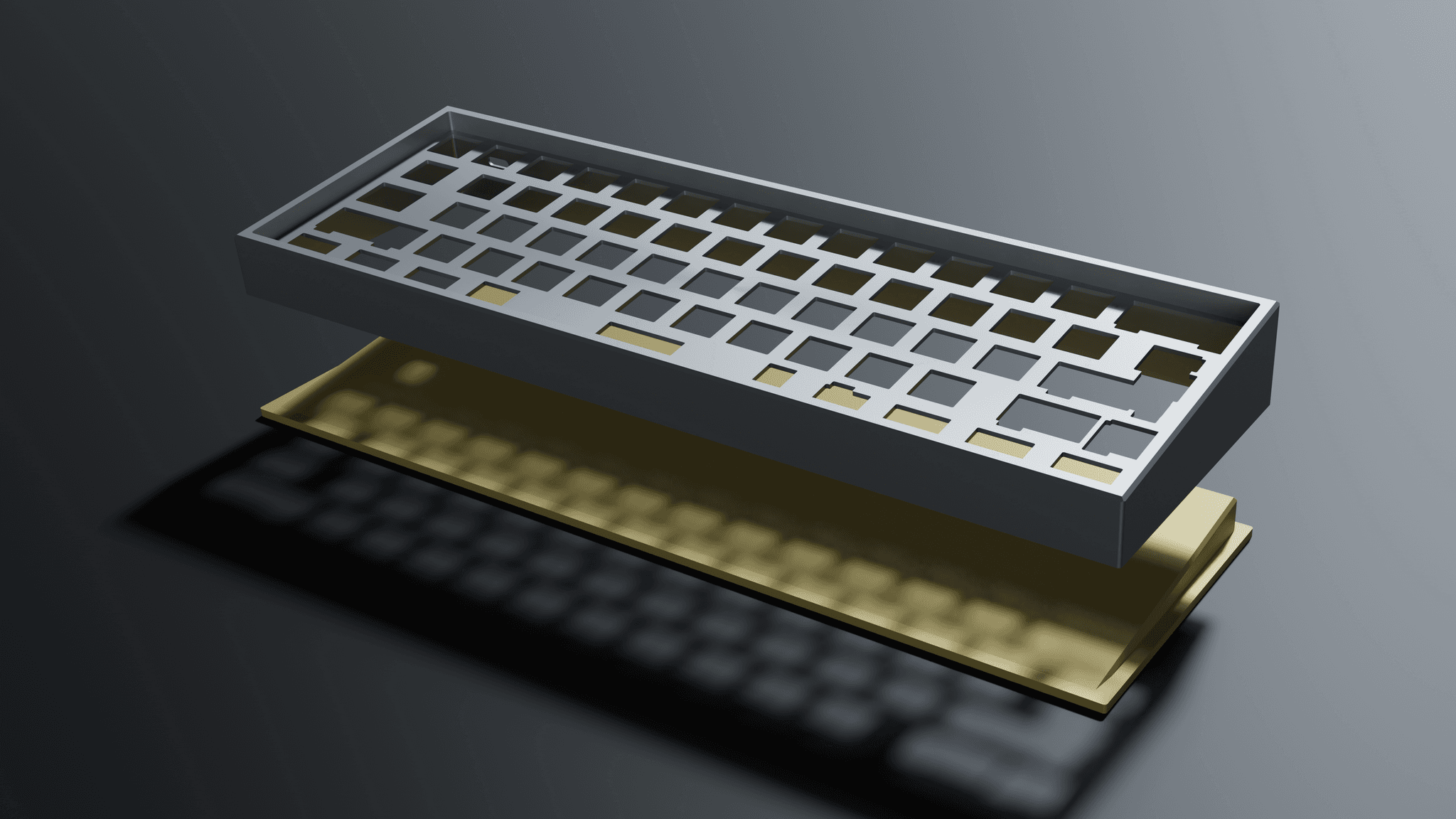 Oxalis60 - A 60% integrated-plate mount keyboard - UPDATED price + colors image 11