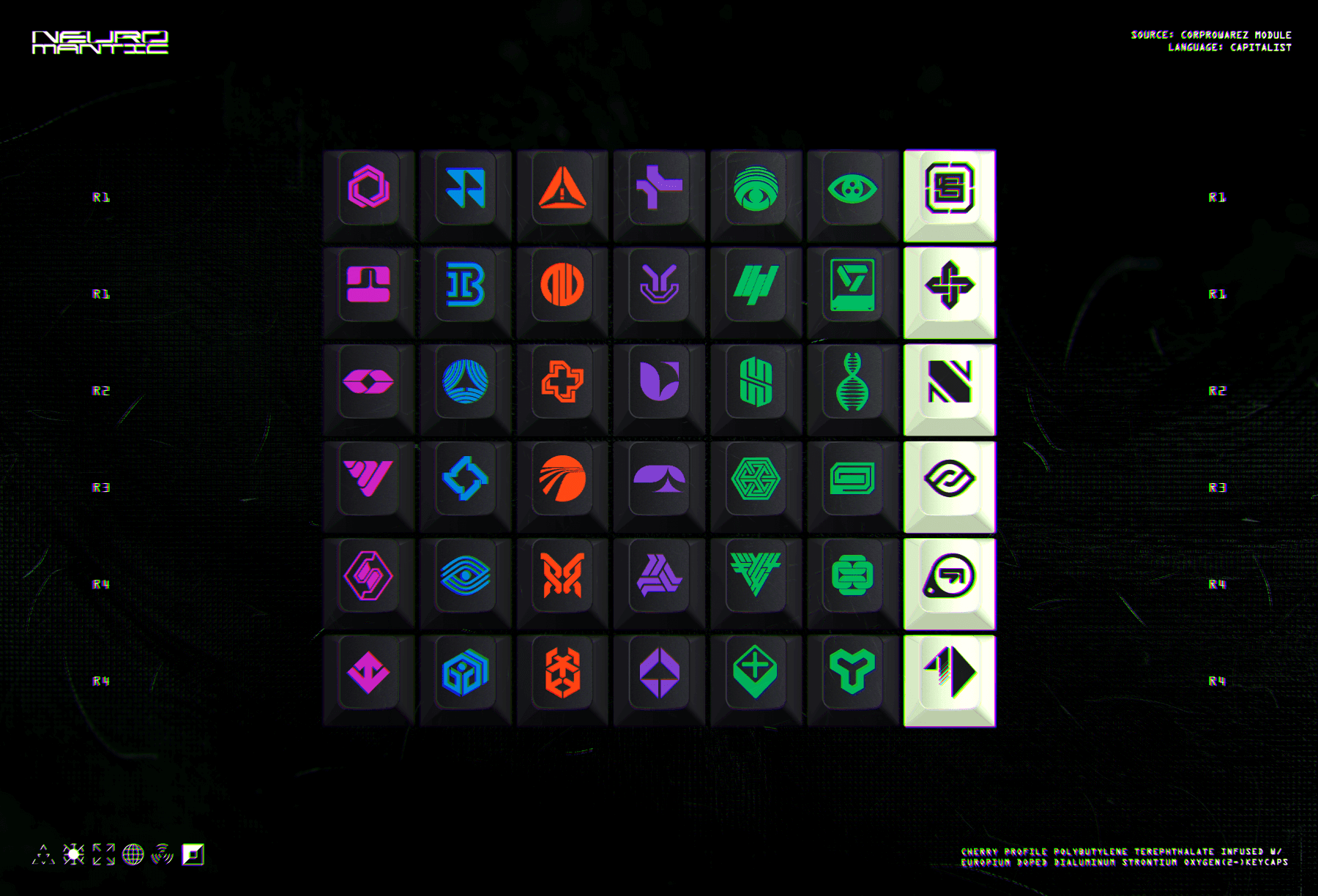 PBT Neuromantic (Glow in the Dark Cherry Keycaps) - Updated image 24