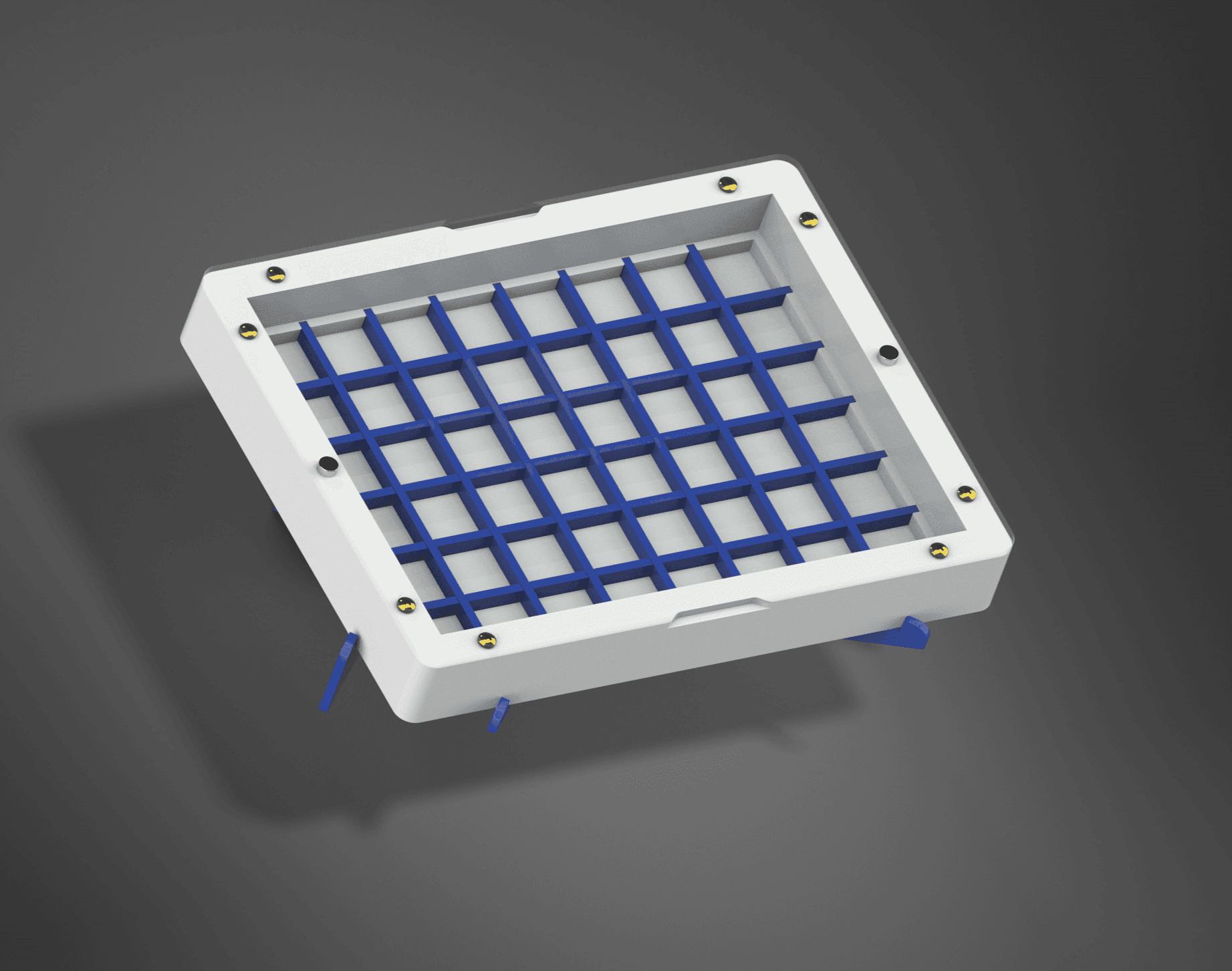 Fraktal Chest - A 6x8 Semi-Modular Acrylic Artisan Storage Box!