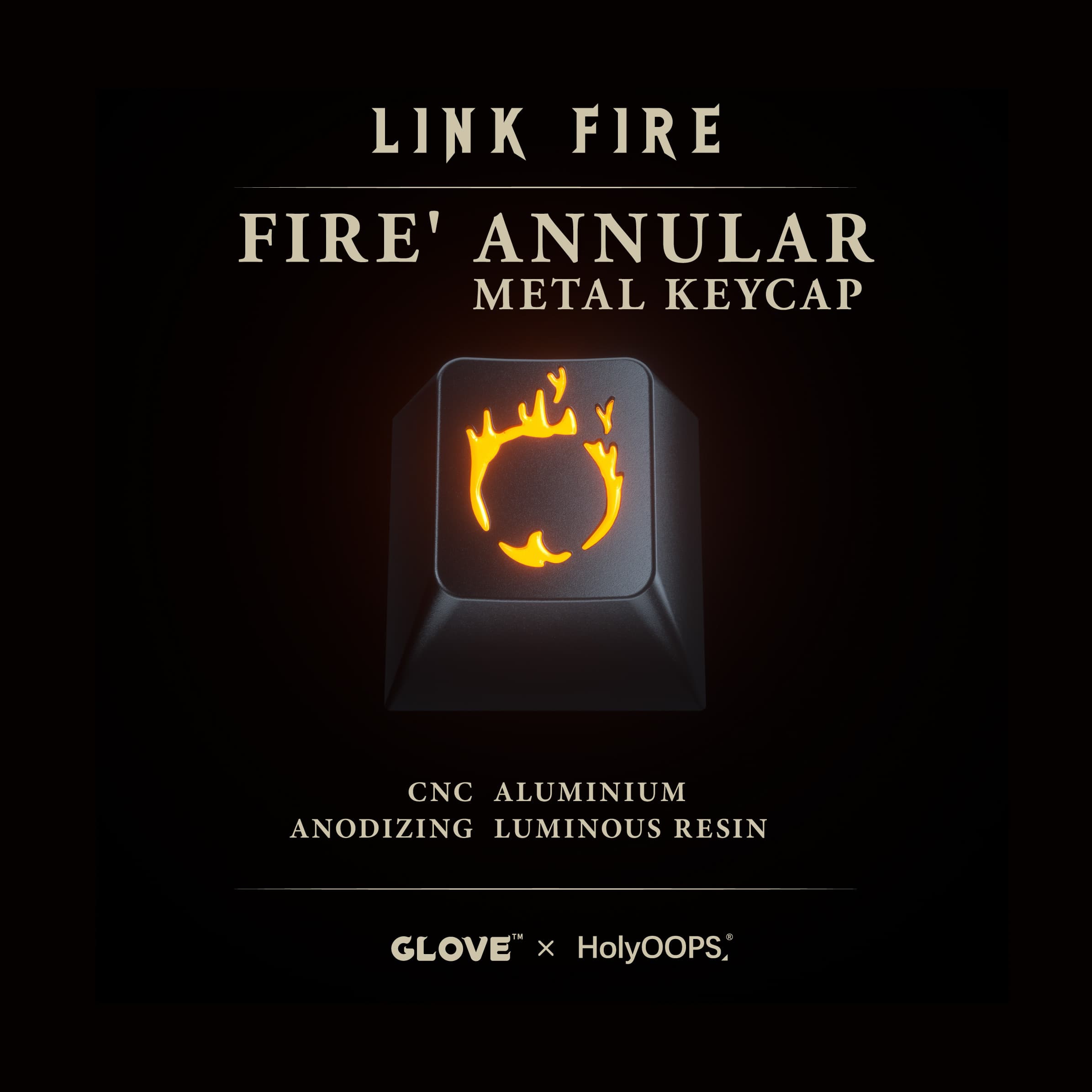 DOMIKEY X GLOVE LINK FIER KEYCAPS image 30