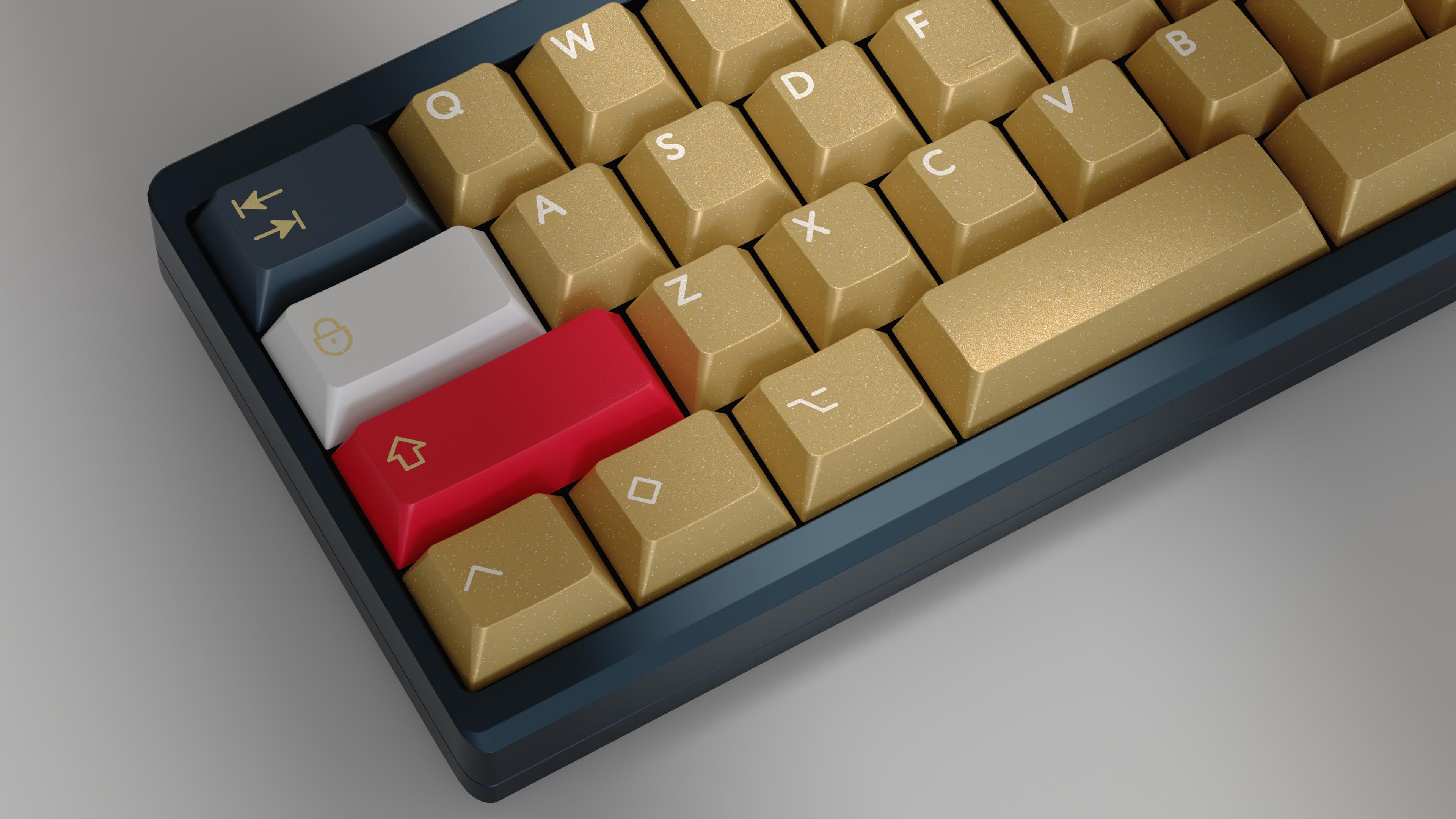 PBTFans Golden Age | Sparkly Metallic Gold 2Shot ABS