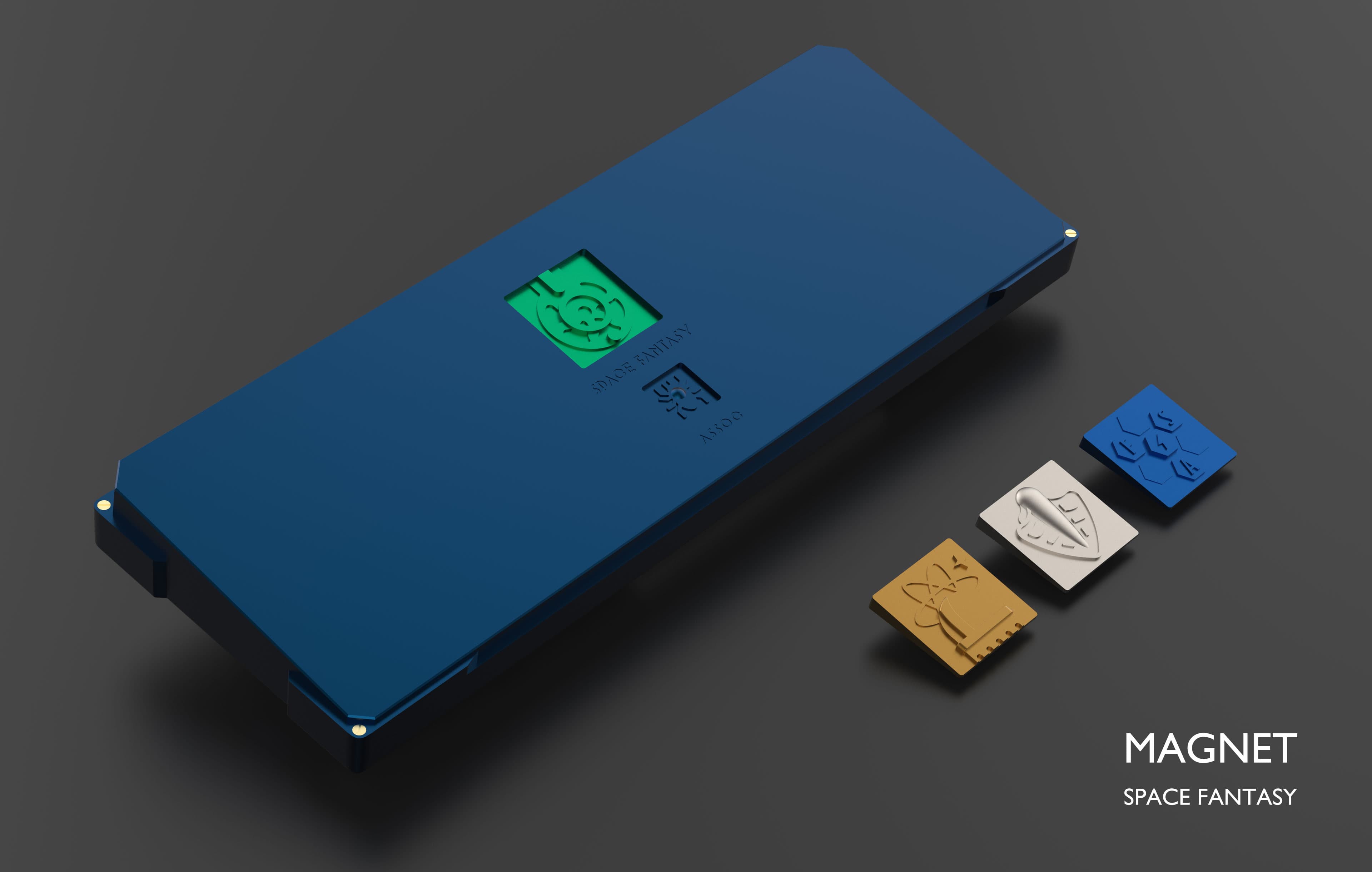 Magnet -65% keyboard-Gasket/ Bluetooth/Hotswap(update additional indicator) image 11