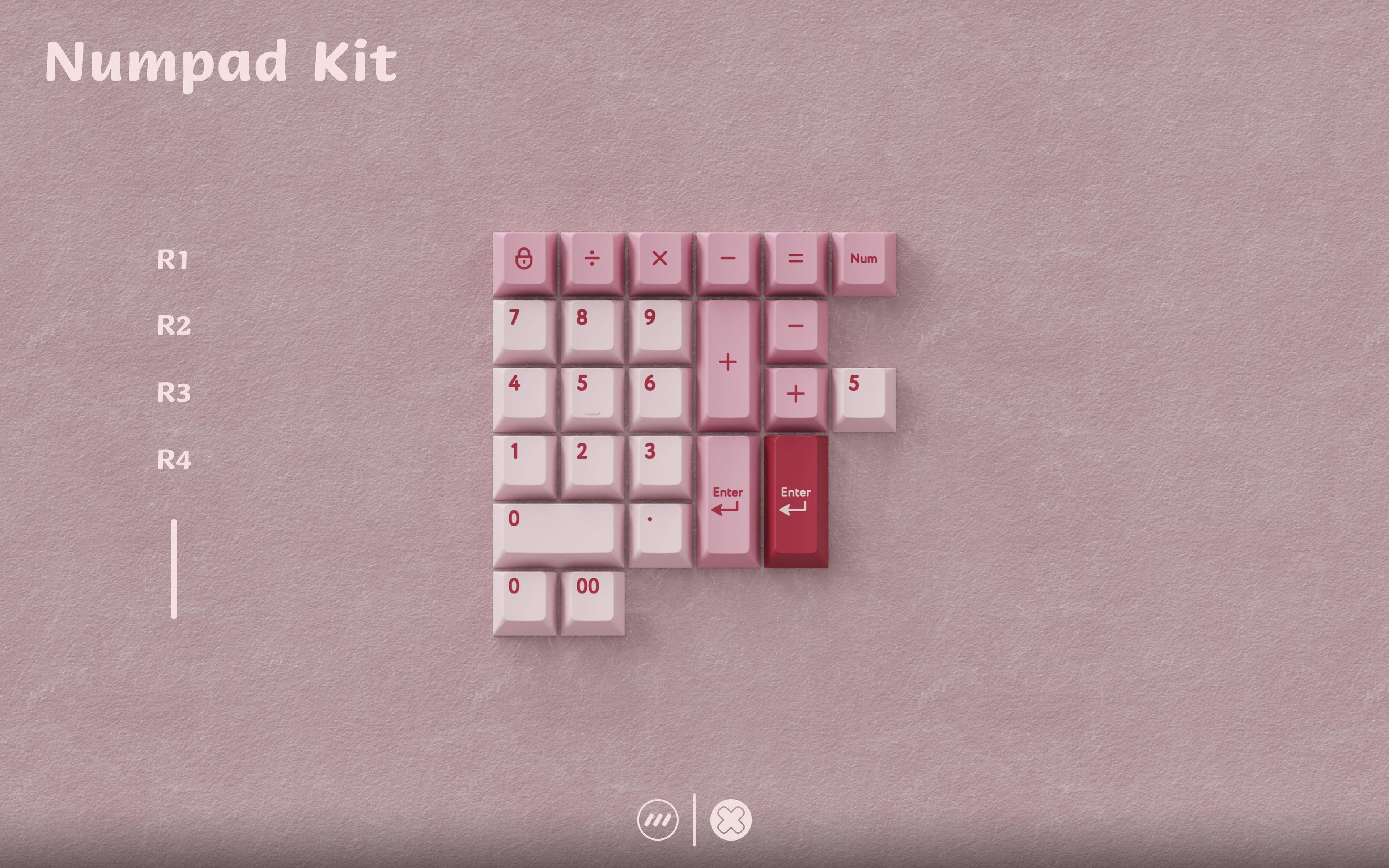 PBTfans Doubleshot/Tribleshot Rim PBT Keycaps image 9