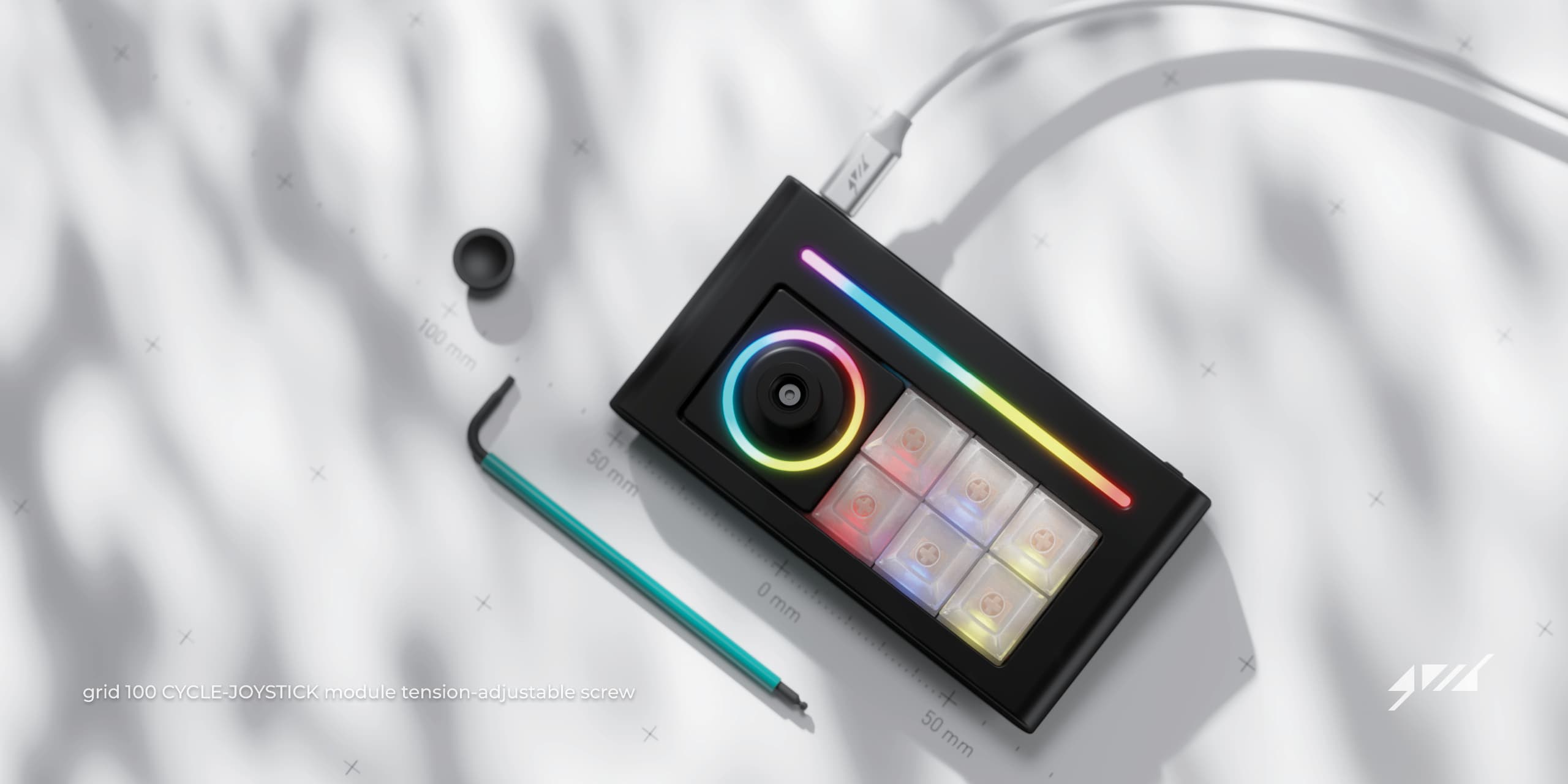 grid 100, 10% modular keypad image 31