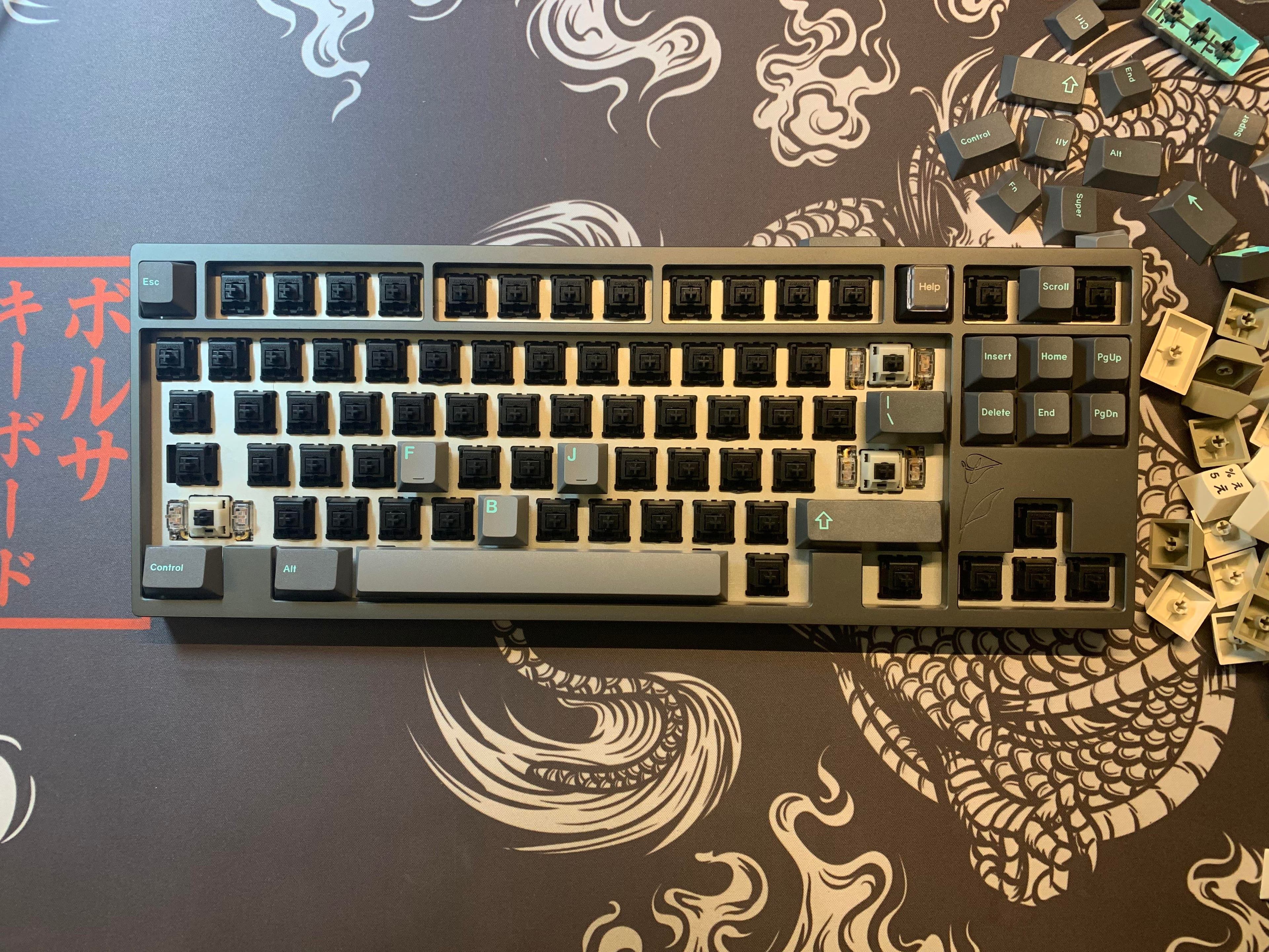 Calla - Seamless Side Profile F13 TKL w/ reduced switch spacing | GB Soon! image 21