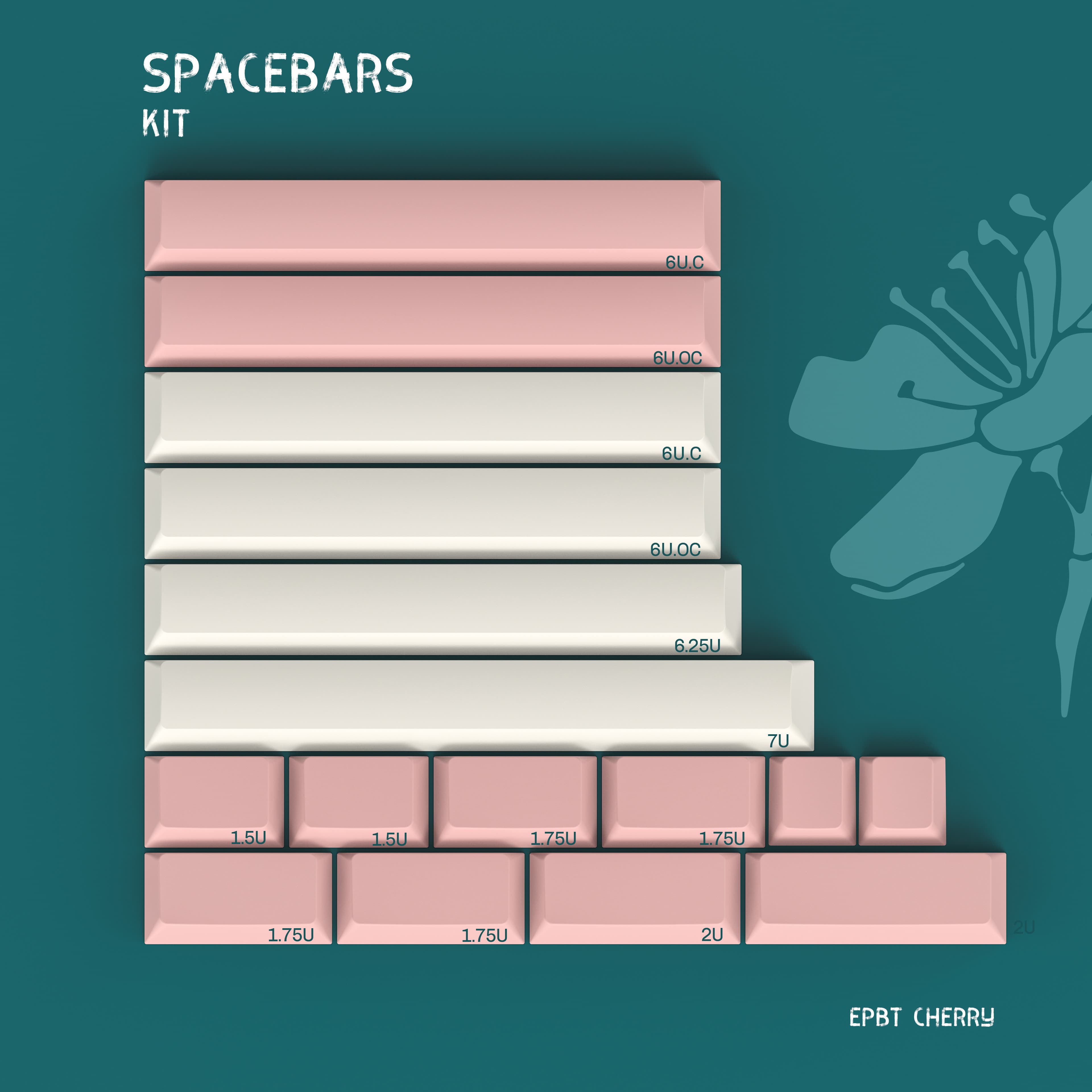 epbt Flower keycaps set image 6