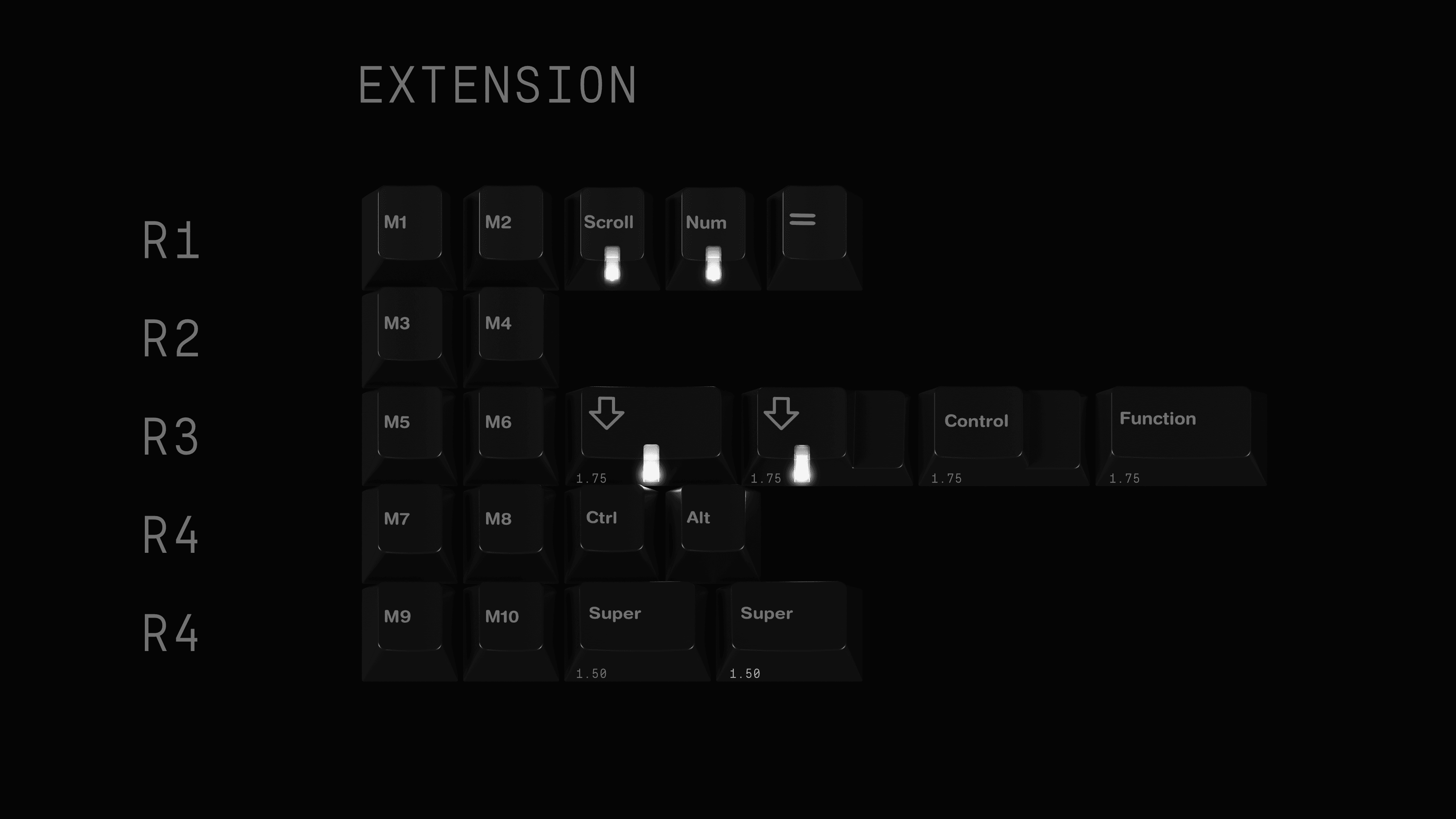 GMK Grey on Black // GB Extended Til Sunday Feb 20th image 4