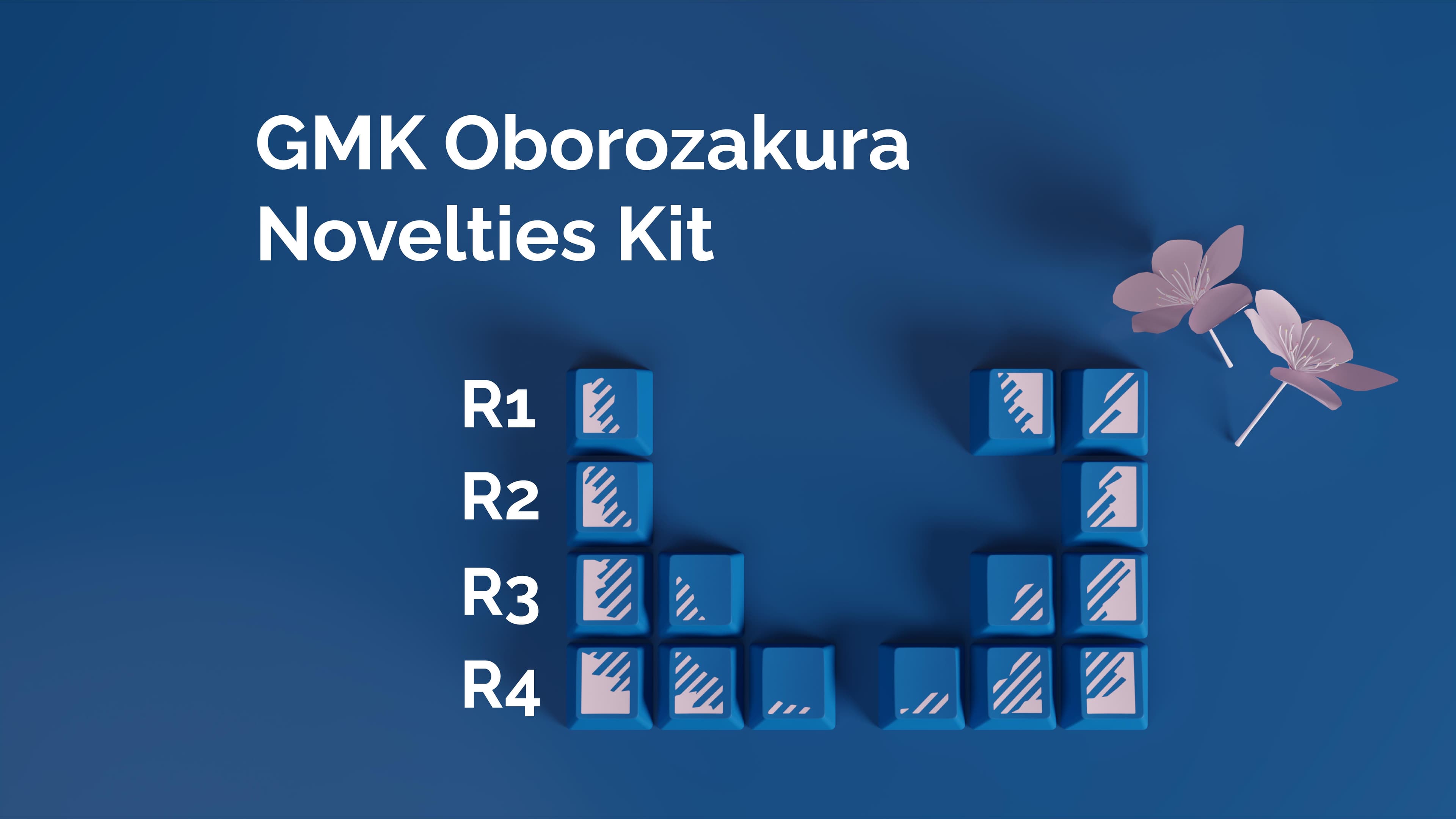 GMK Oborozakura Keycaps [22/4/2021 : Update on Renders and Kits] image 18