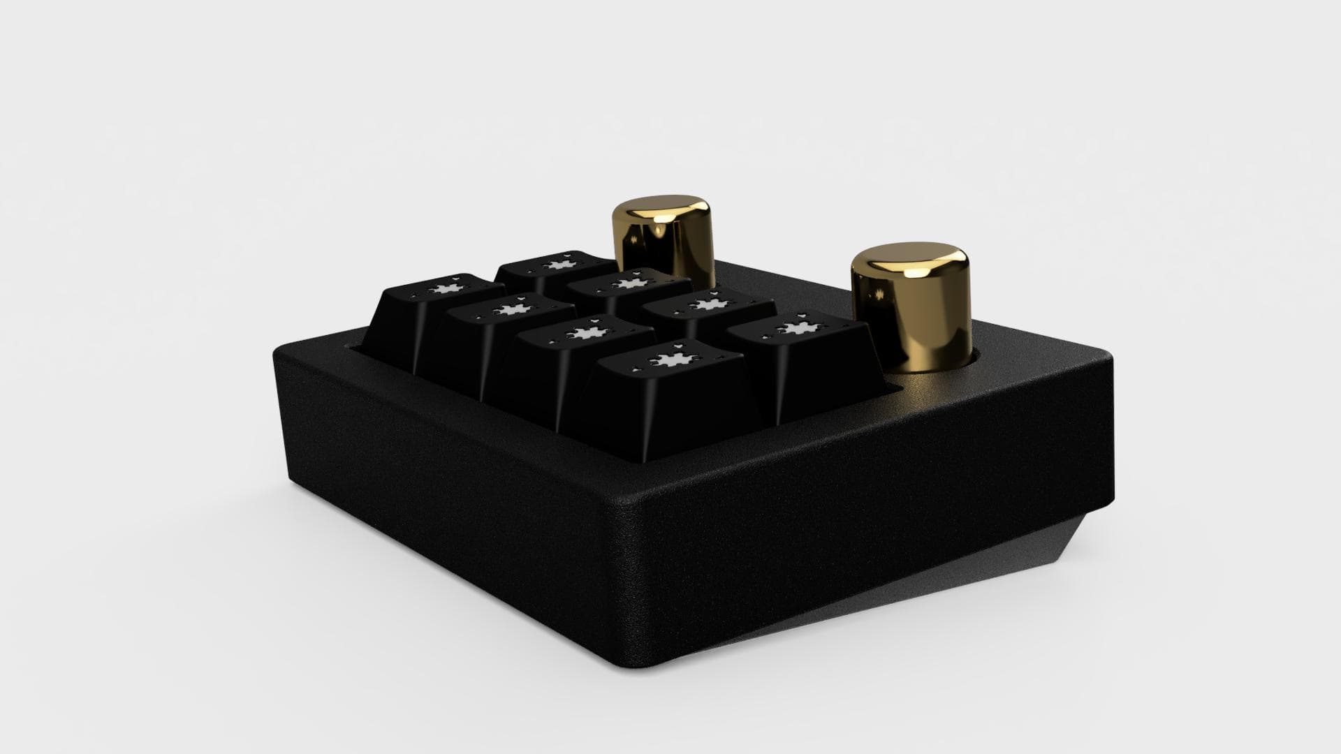 Octopad+ - 8-key Macropad w/ 2 Rotary Encoders (E-White Proto Pics Inside)