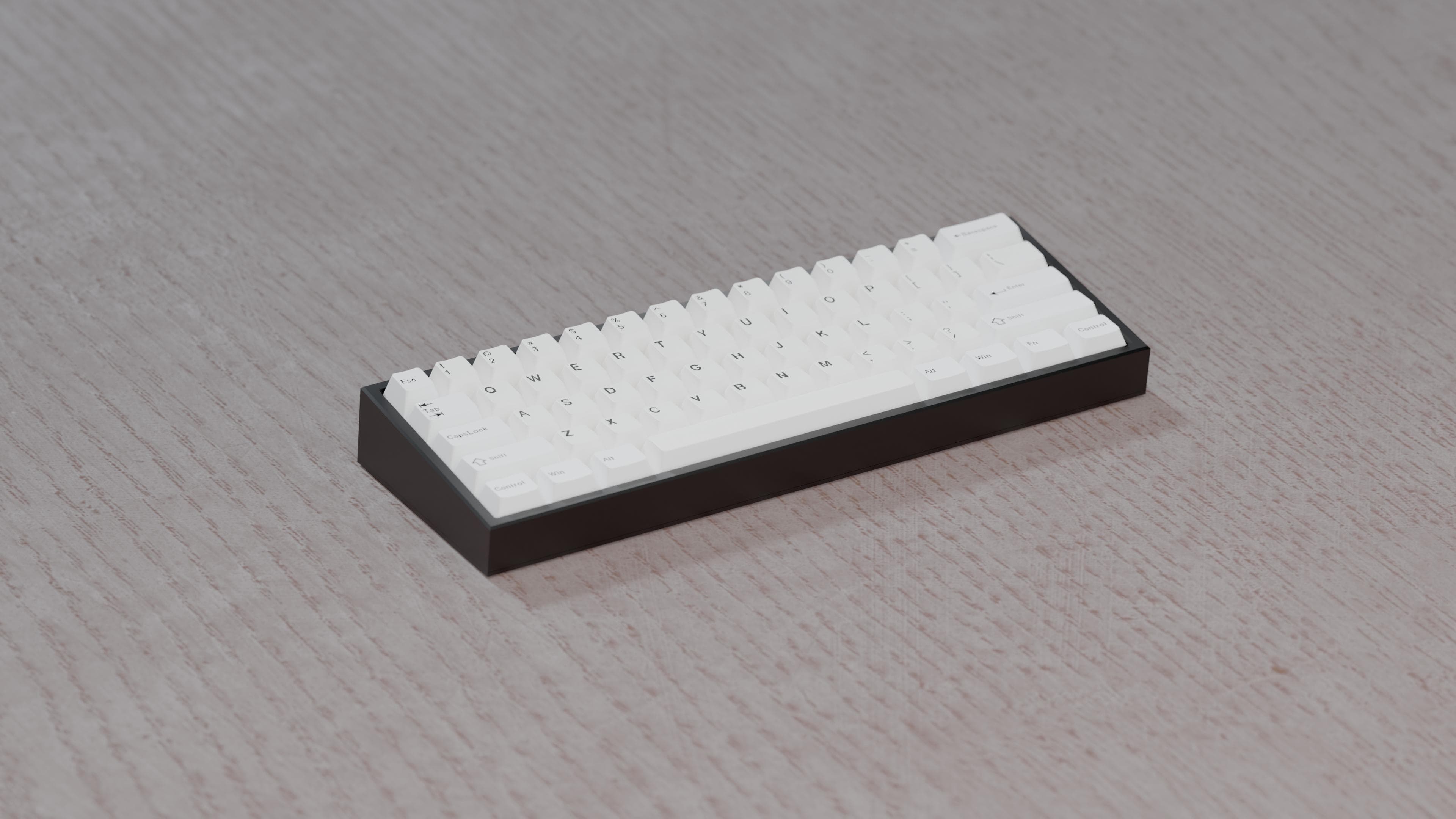 Oxalis60 - A 60% integrated-plate mount keyboard - UPDATED price + colors image 2
