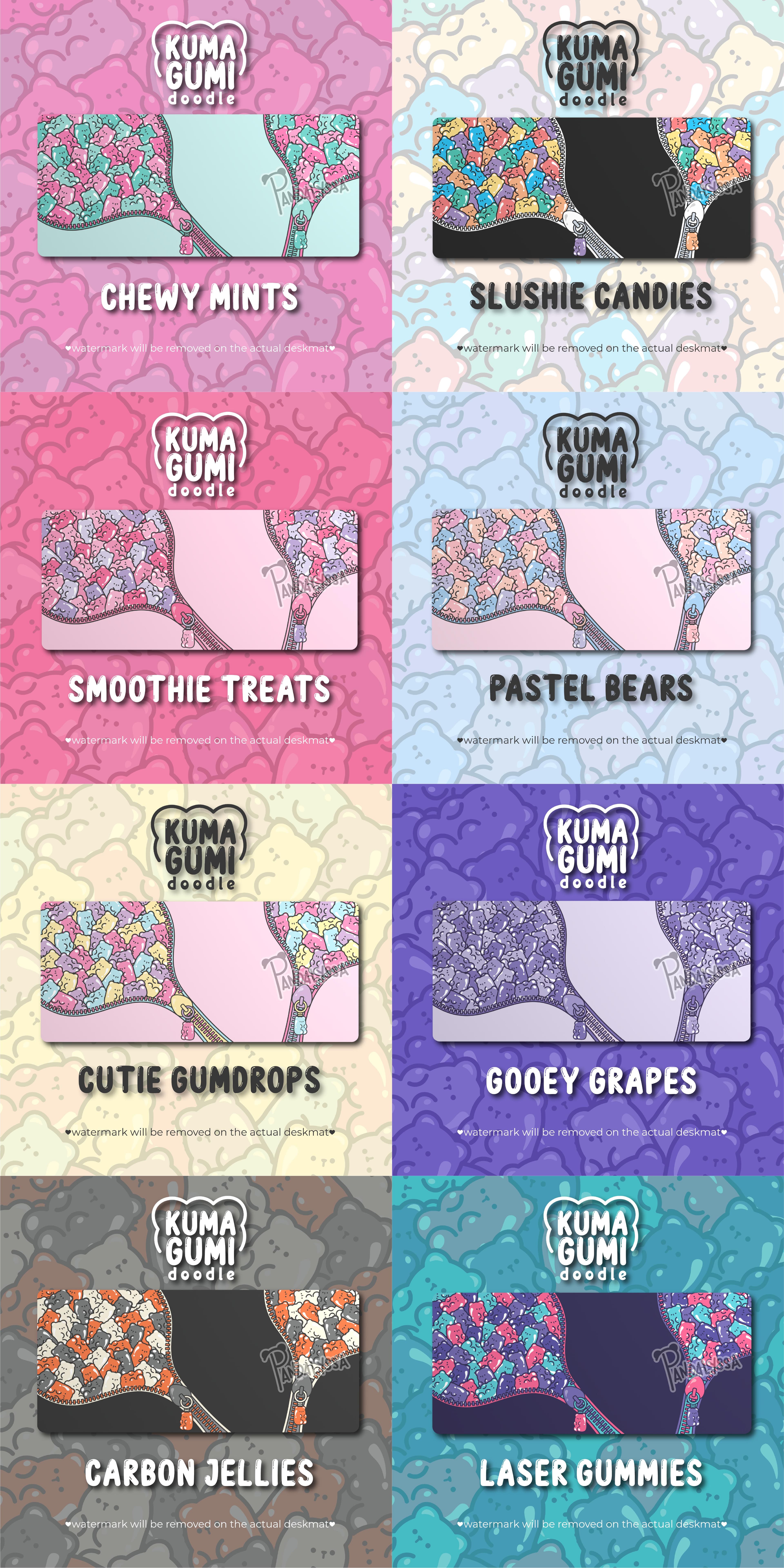 Kuma Gumi Doodle Deskmat (WITH PROTOTYPE) image 3