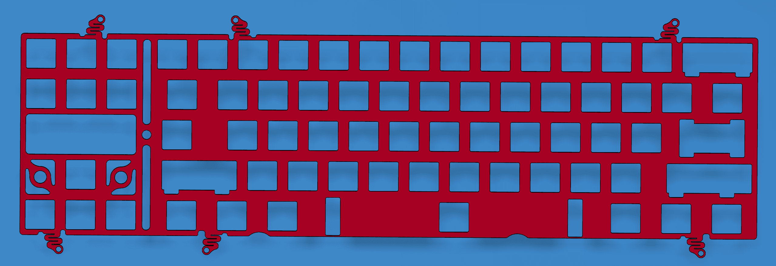 Anamnesis - Southpaw FRL 'conefeet' keyboard image 6