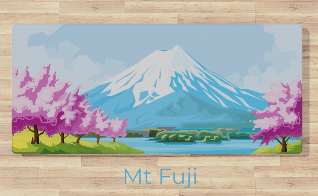 Mt. Fuji Desk Mat - Aether Hemera [GB is Closed!]