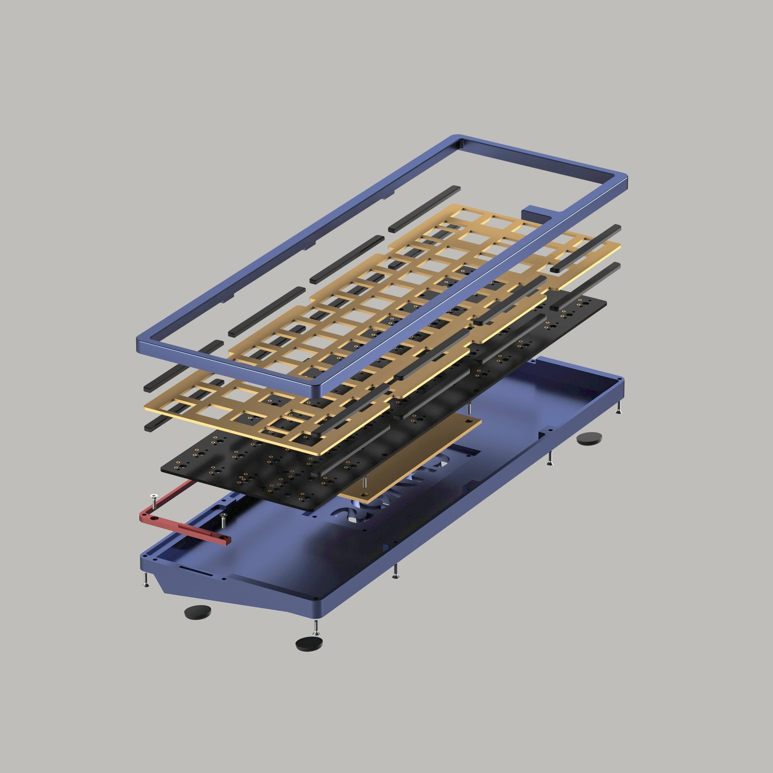 Chaos 65% Gasket Mount Keyboard GB date,proto photos and sound test added image 16