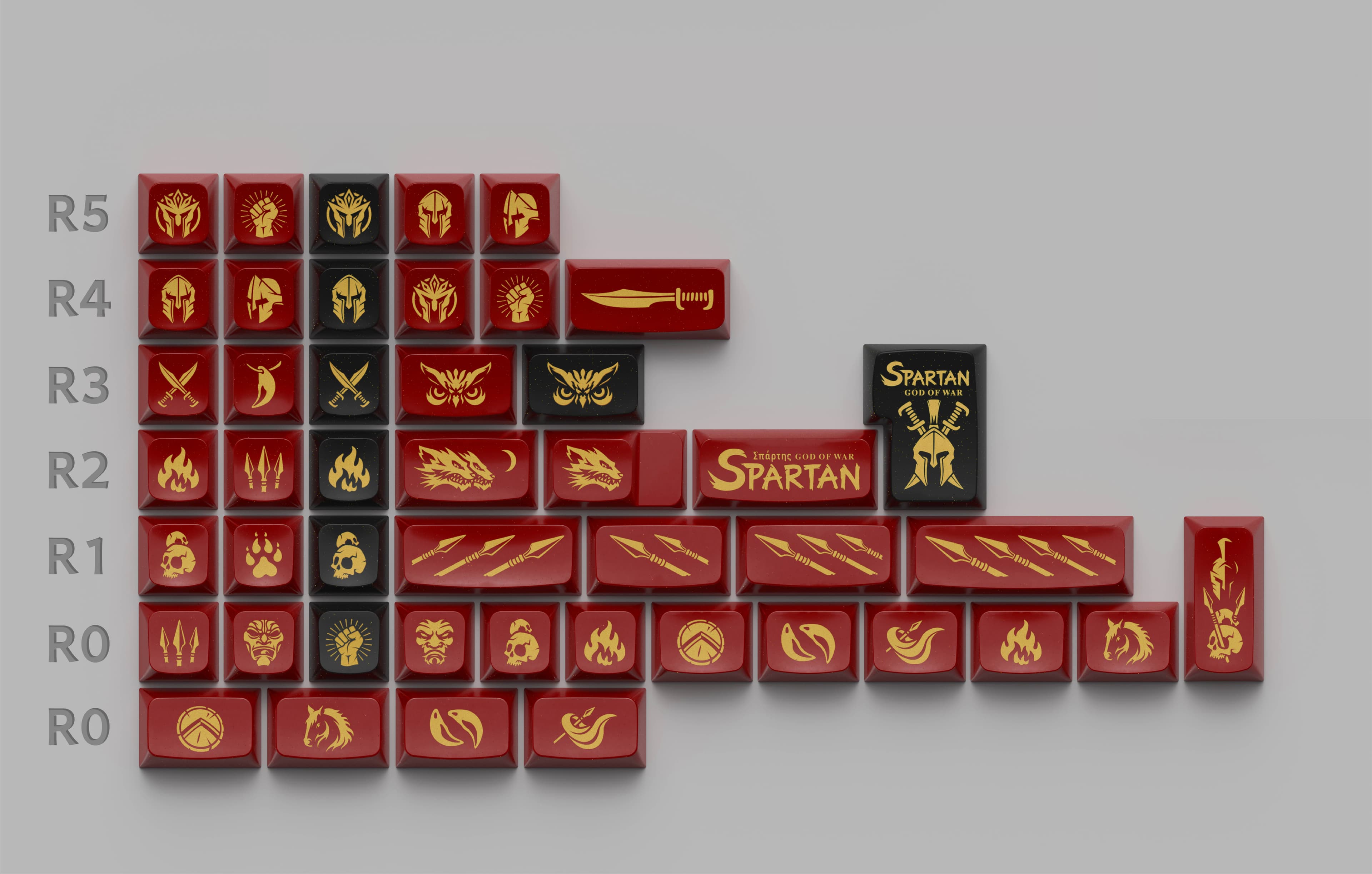 The Spartan Keycap sets + Spartan M98 keyboard kit | 7/6/2023 Updated image 6