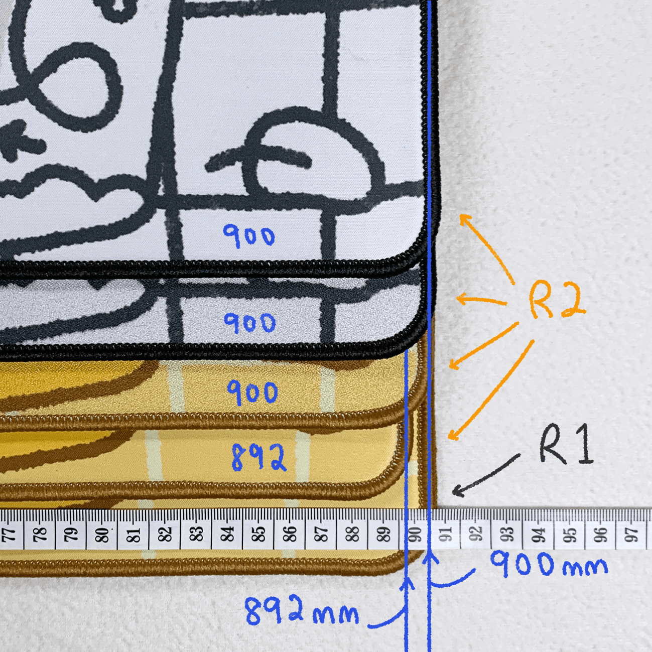 うちゅうのピクニック(uchu no pikuniku) Desk Mat - INSTOCK image 35