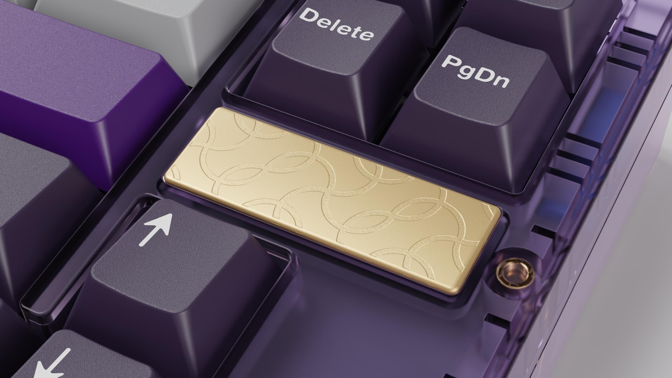 Ikki68 Aurora V2-3D Badge|Alu-PC-Stitched Plate|Tri-mode PCB|Aurora Pad image 6