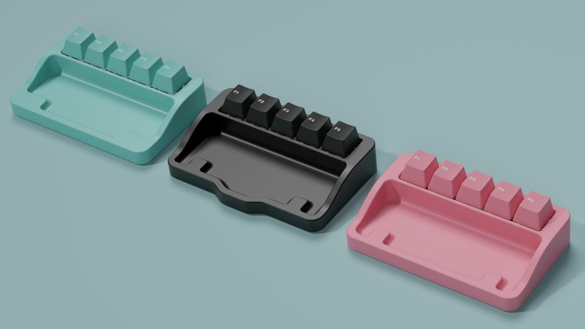 Smollpad - 5-key macropad screwtray image 2