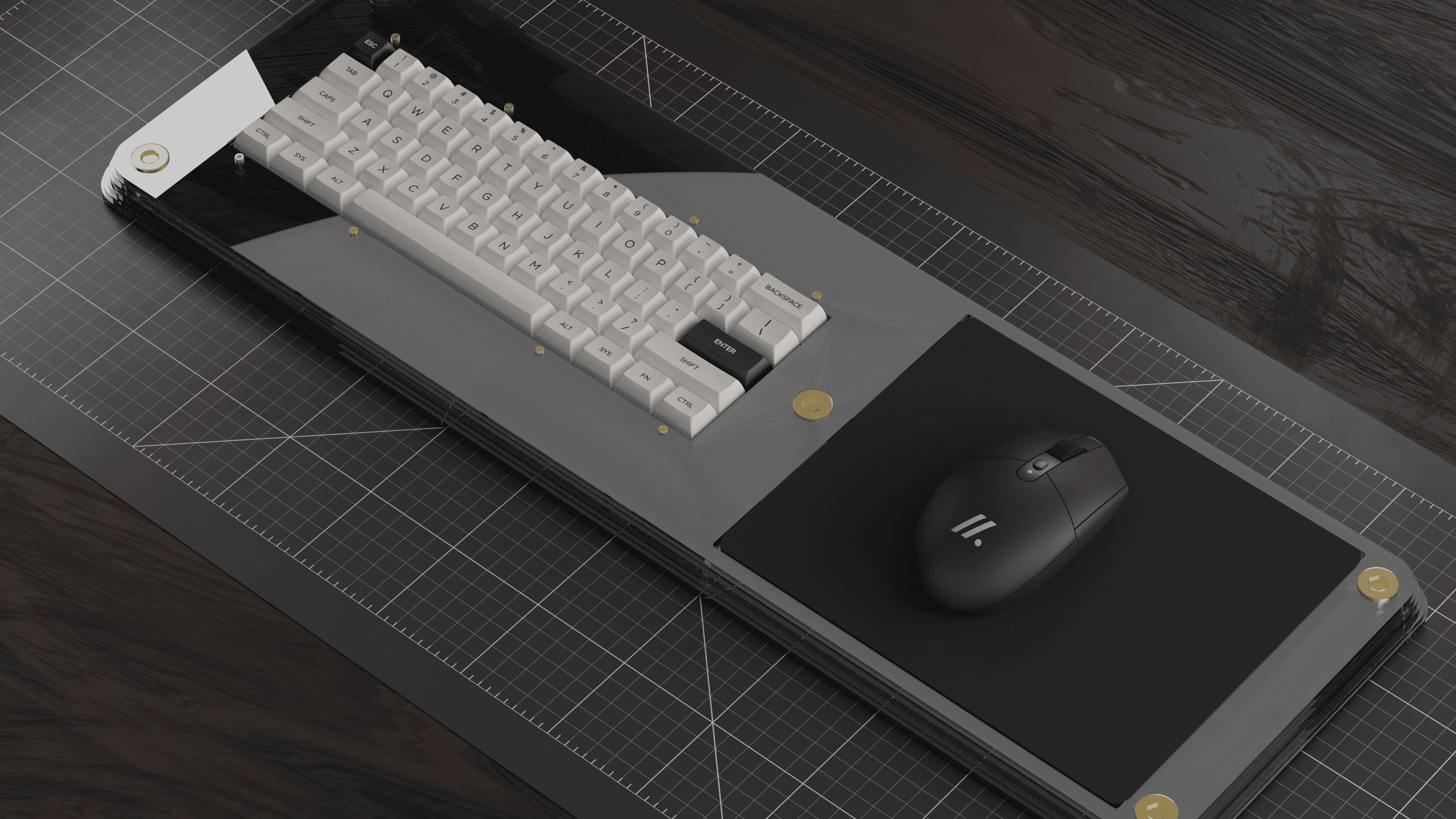 LAPBOARD60 [IC] - Acrilyc Lapboard for your couch