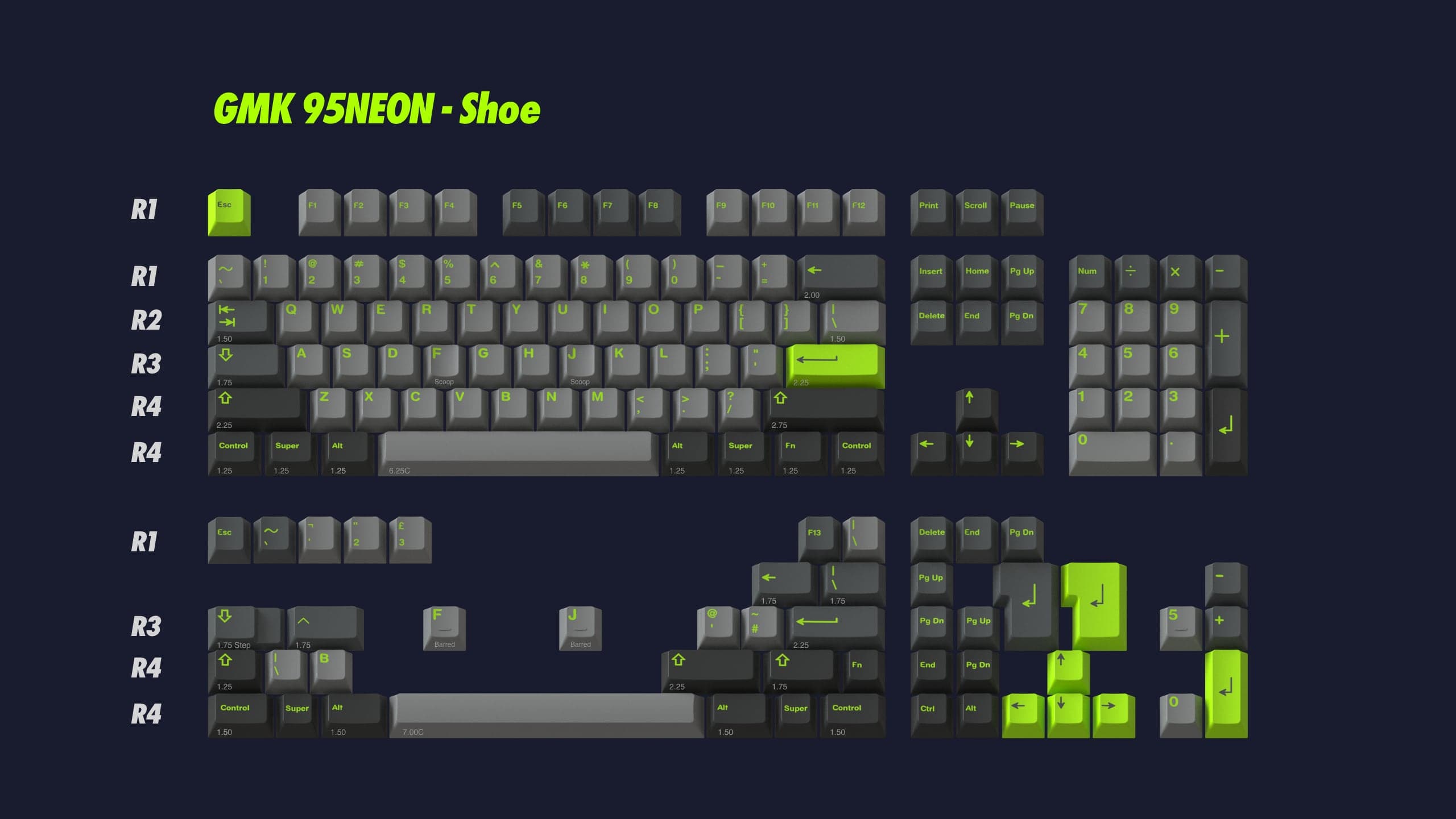 GMK 95NEON - based on the AirMax 95 image 5