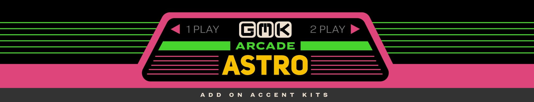 GMK Astro Arcade - Add-on Accent Kits