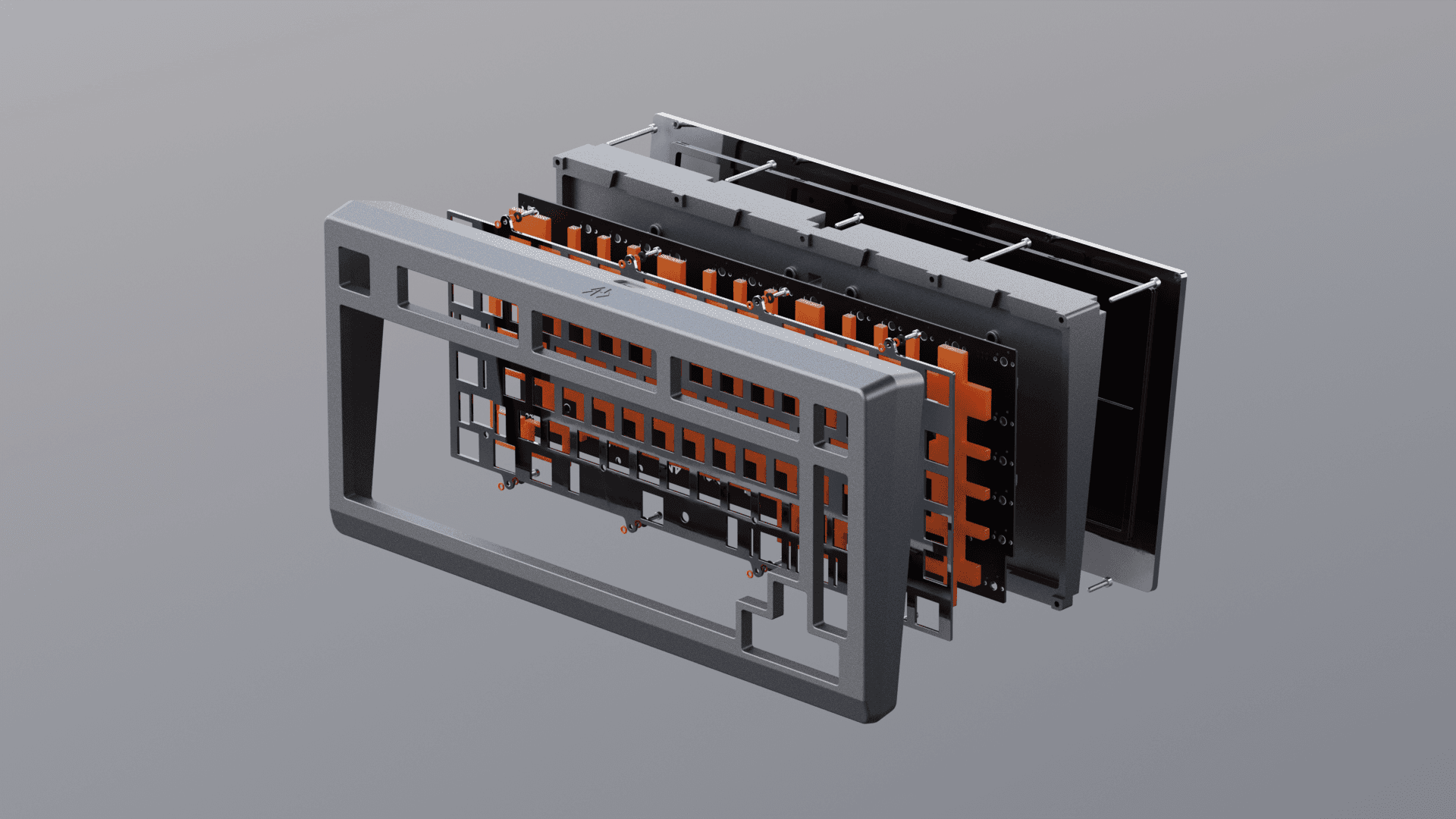 GHS.RAR - screwless seamless 75% keyboard image 6