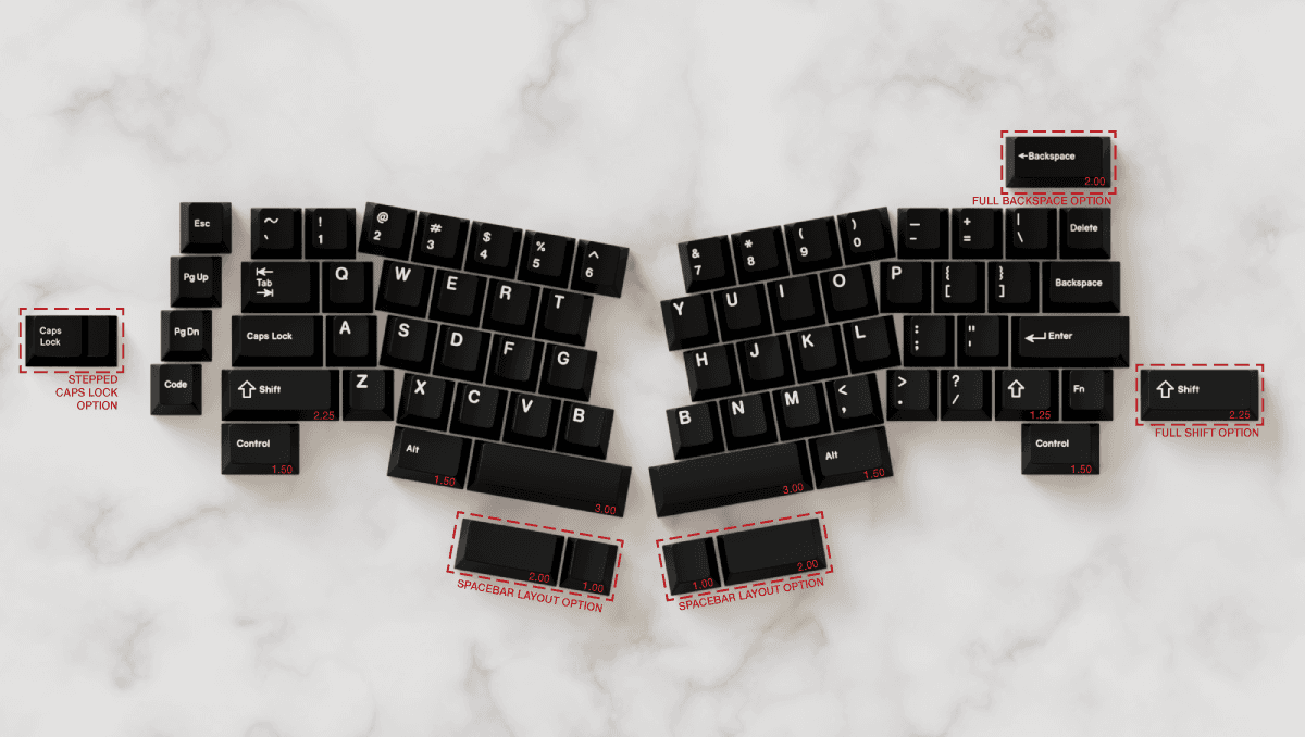 Type K - Tented Ergo keyboard (10/08/2023 - GB STARTING ON AUGUST 20TH) image 4