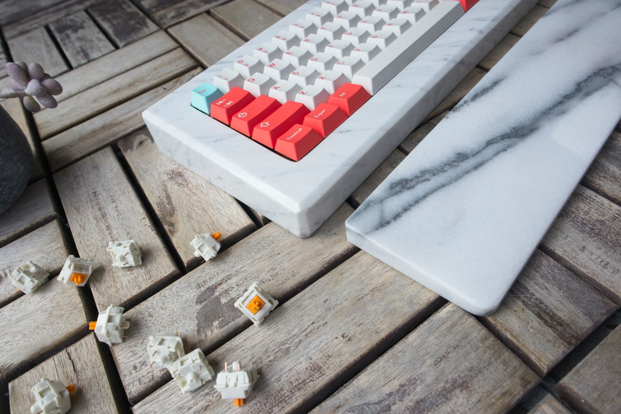 60% Keyboard Case made of MARBLE : "FirstSlab60"! (GB on 06/13) image 3