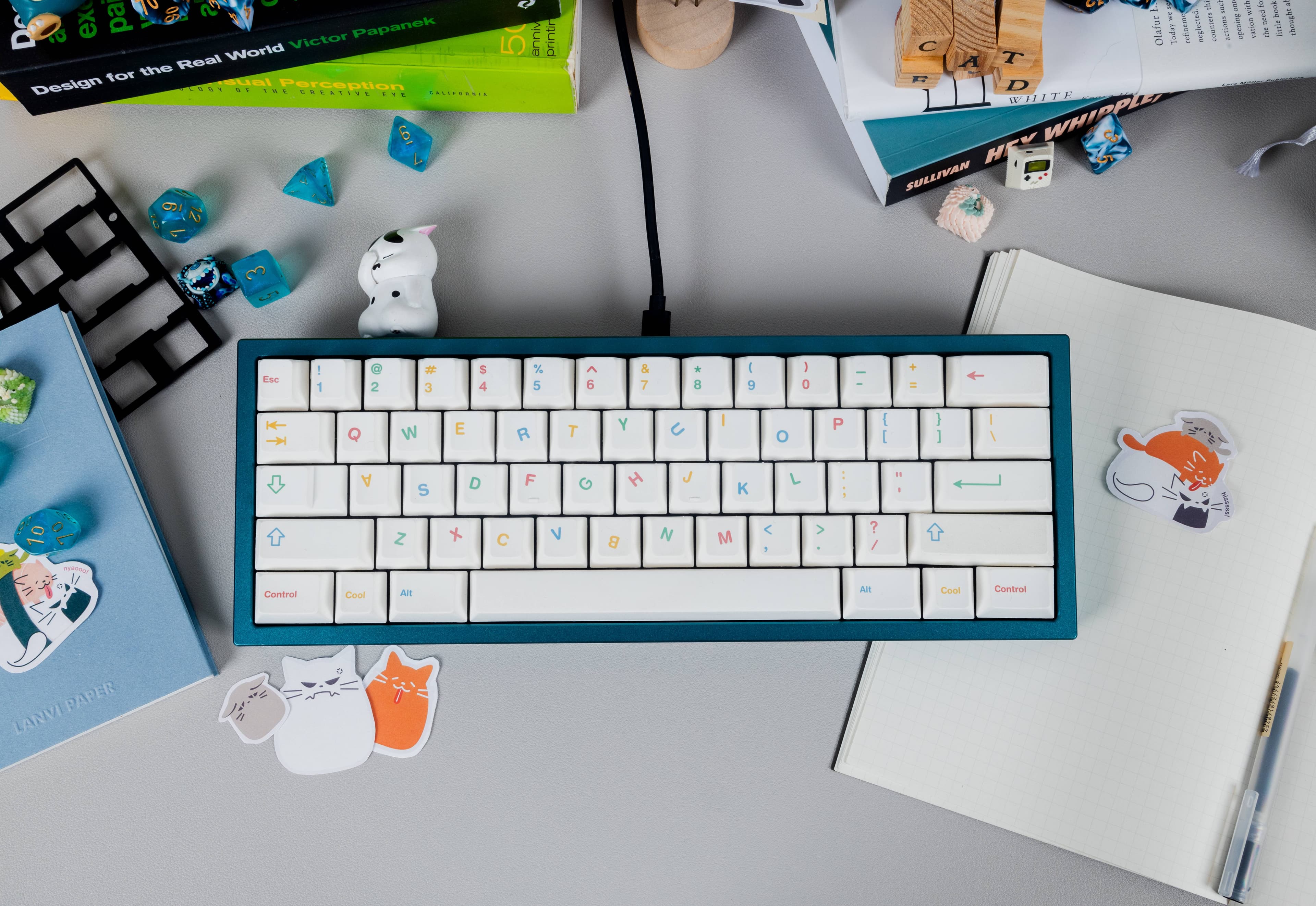 [INSTOCK][IC DONE]Cat:( - A fun 60% cat board :3 - DROP TIME & SOUND TEST! image 7