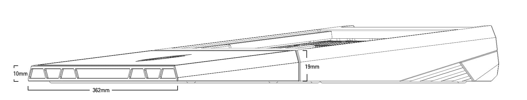AeroBoard70 & Wrist Rest with new colors of Powder coat image 49