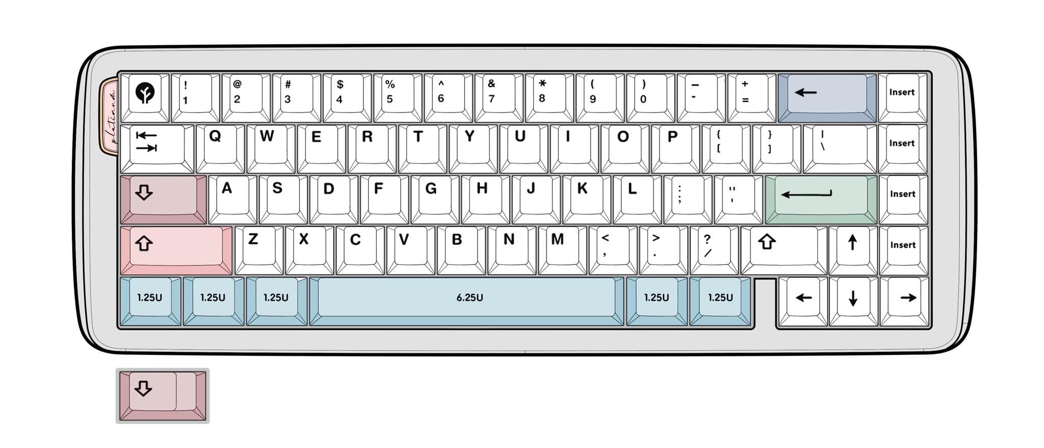 Percent Platinum PT990 (65% Keyboard) image 7