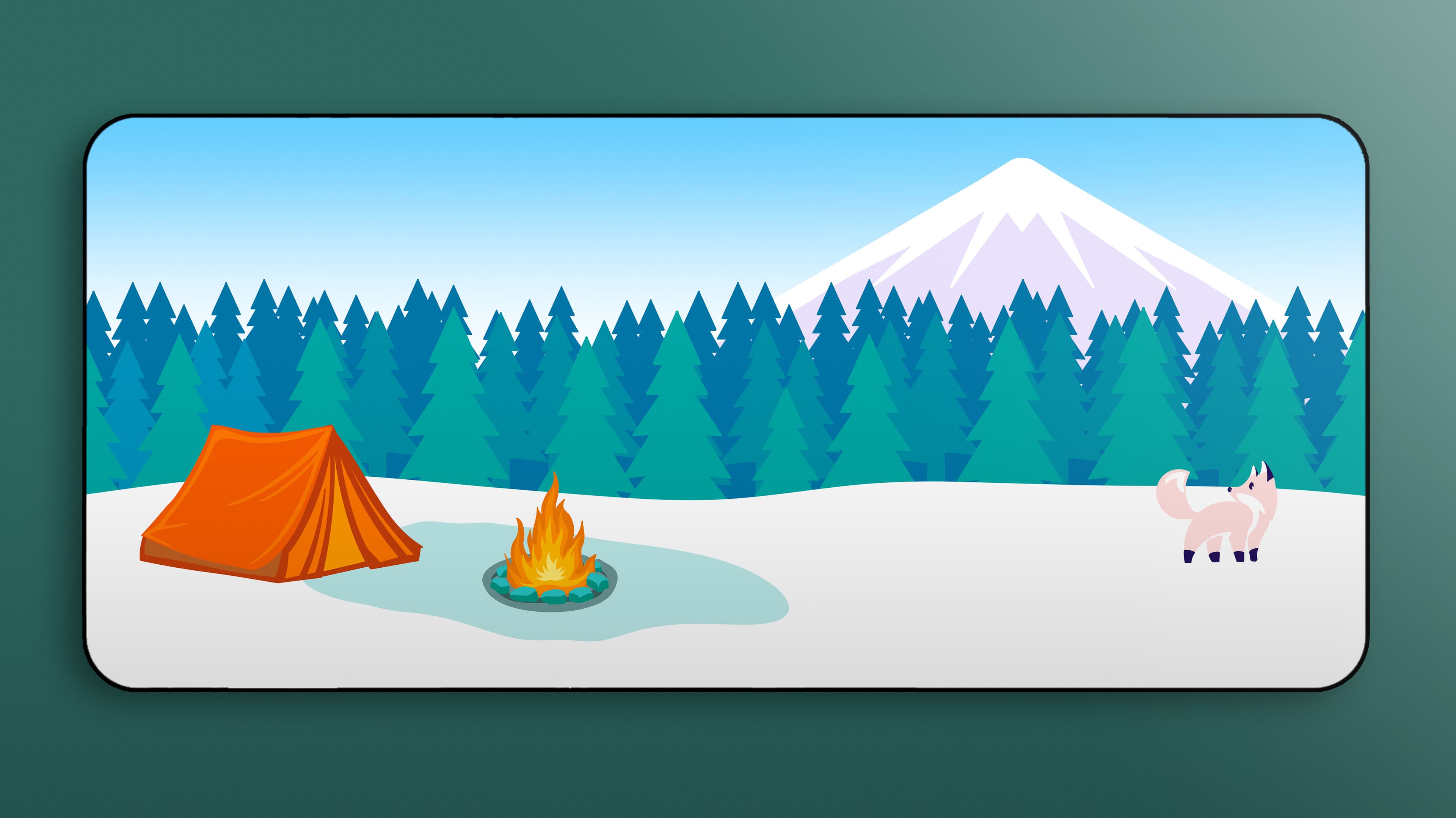 Camping Ground Deskmat - Updated with Renders image 2