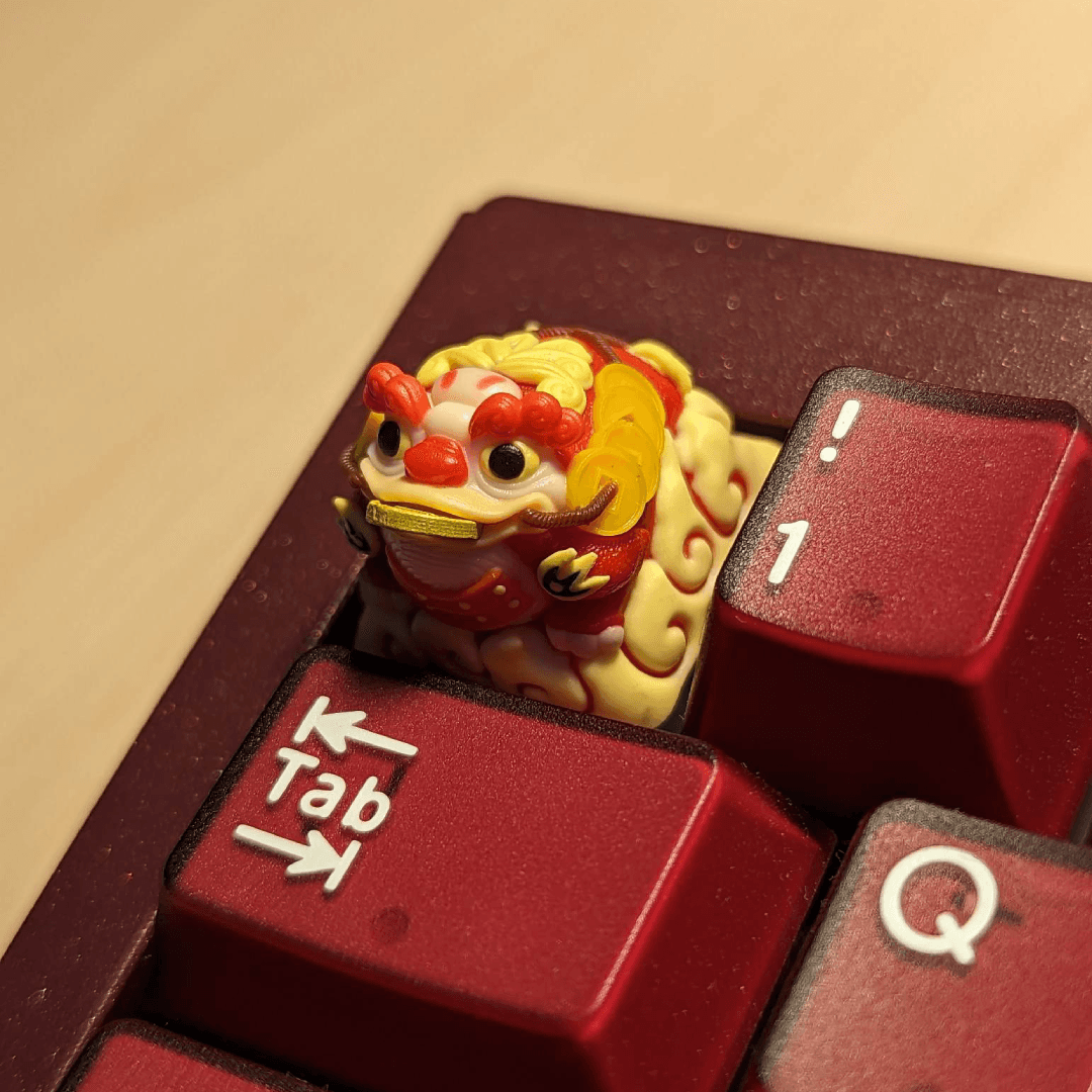 ICONLABS x ICONKEYCAPS Artisan Keycap | The Holy Toad that brings fortune image 7