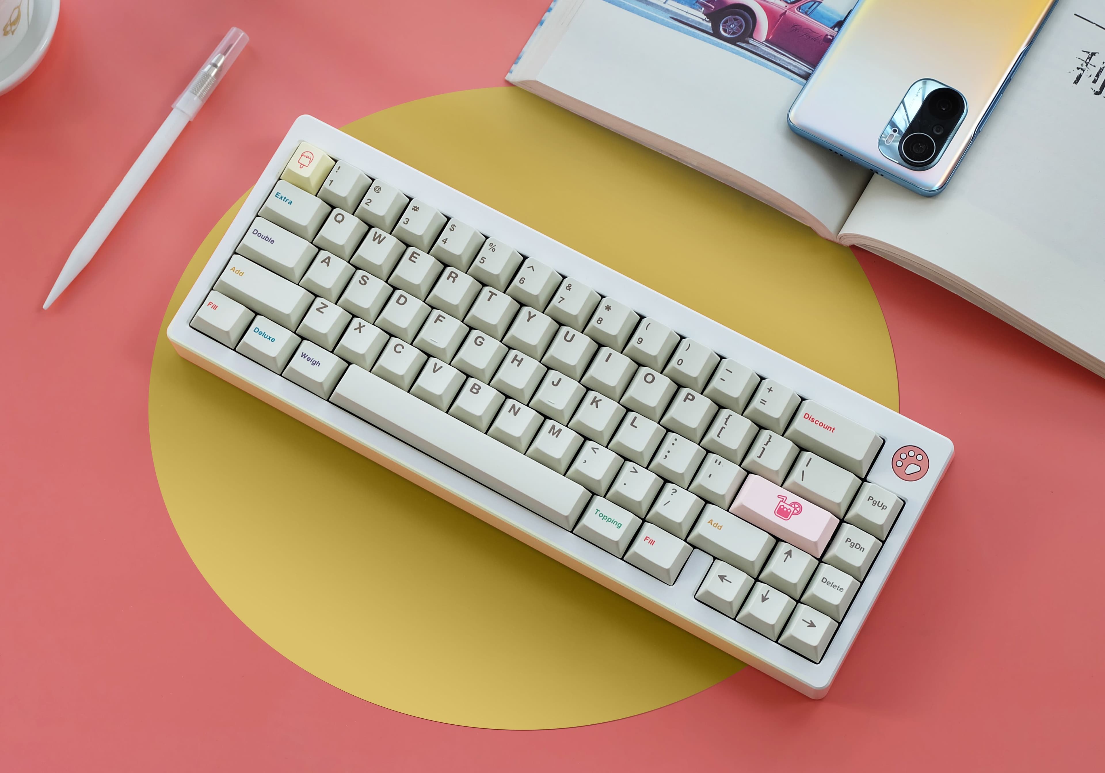 Corgi65 Butt Keyboard!