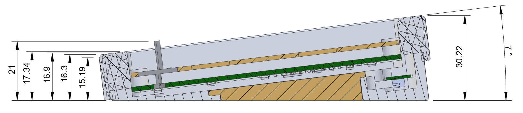 Quartermaster - plateless top mount 60% image 4