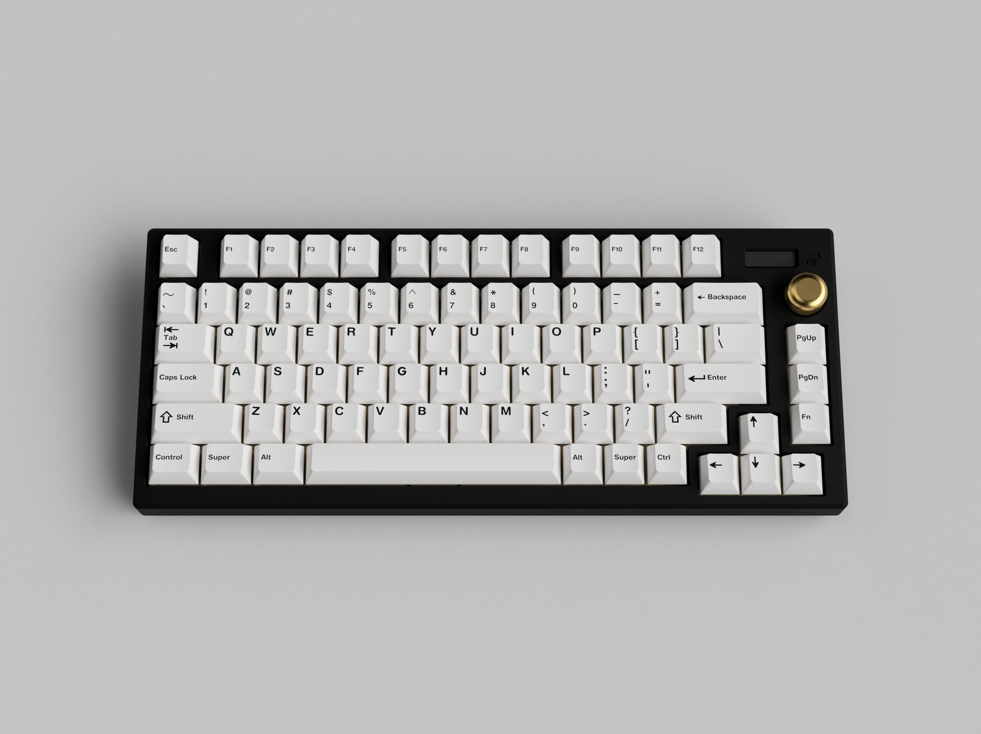 GMK Classic Black on White (New Kitting) image 9
