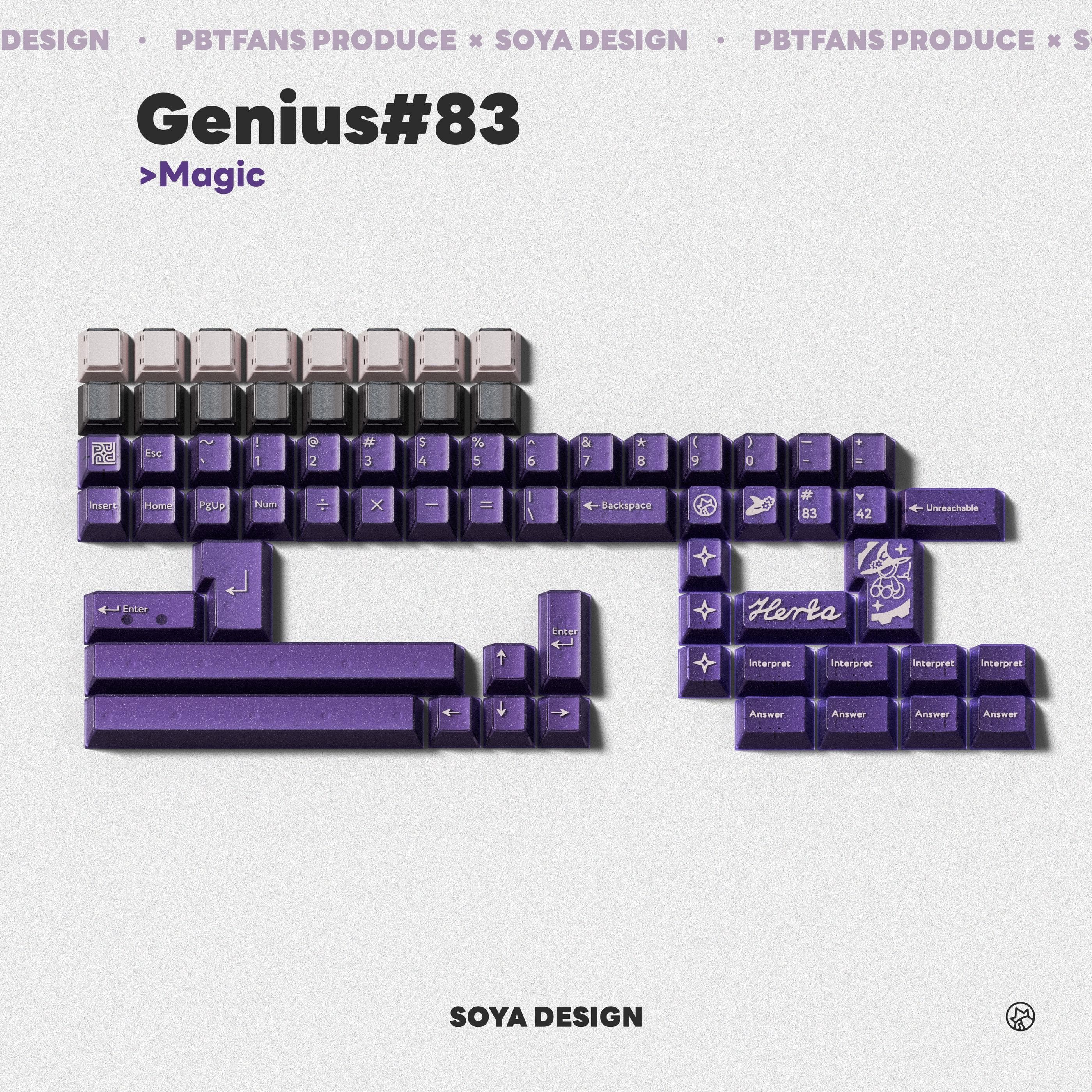 PBTFans Genius#83 keycaps image 11