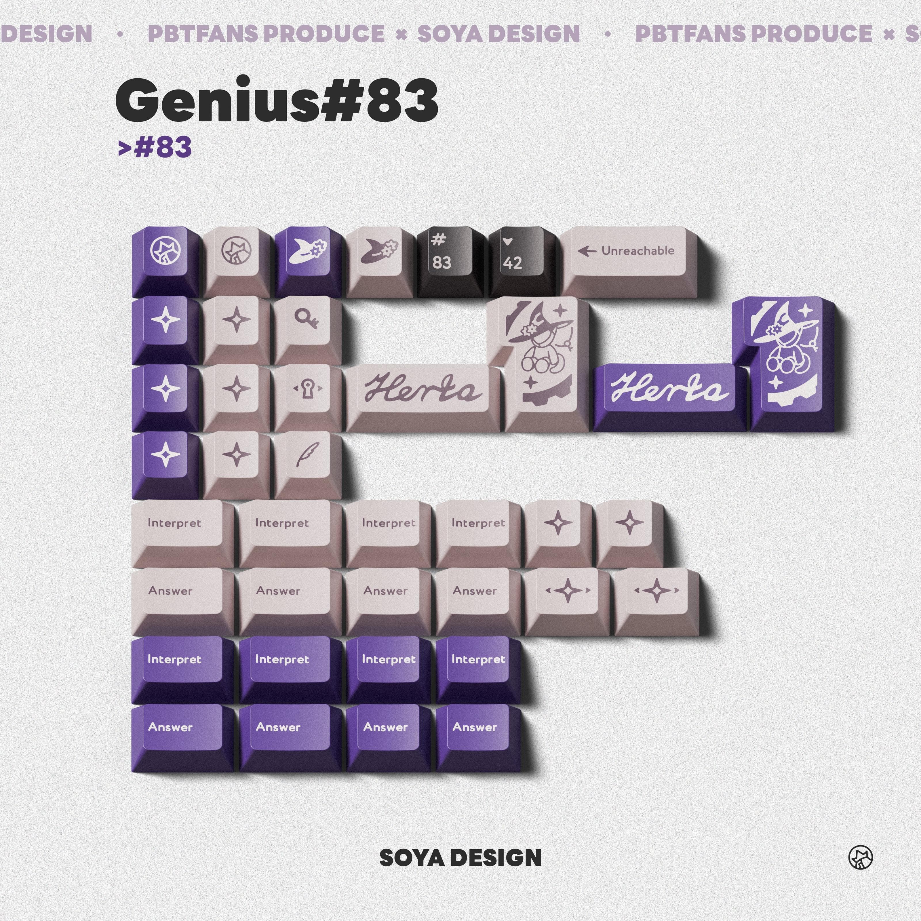 PBTFans Genius#83 keycaps image 9