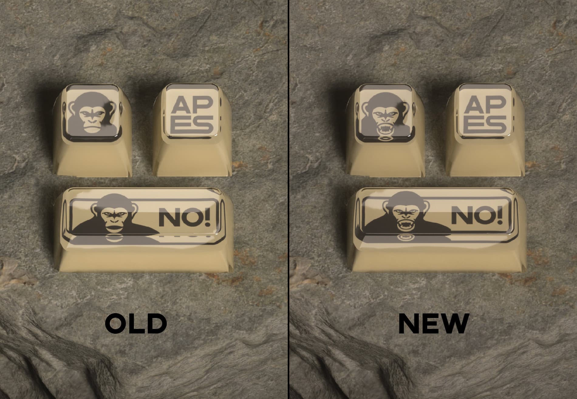 Domikey X GLOVE APES THEME PRODUCTS Keycaps & keyboard & Switchs & Pazzle image 27