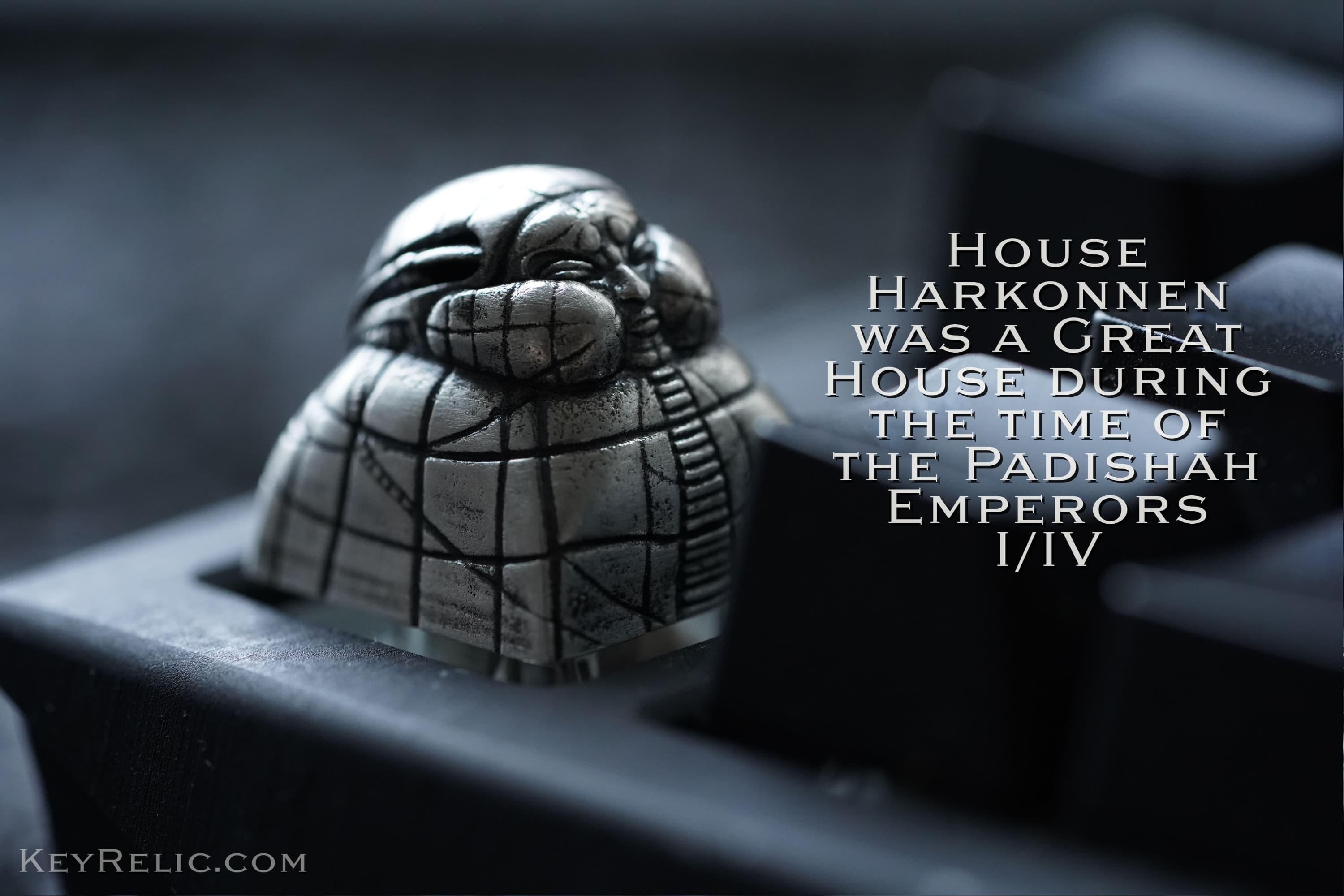 H.R. Giger's Harkonnen's Fortress Metal Keycap from DUNE [GB is LIVE] image 4