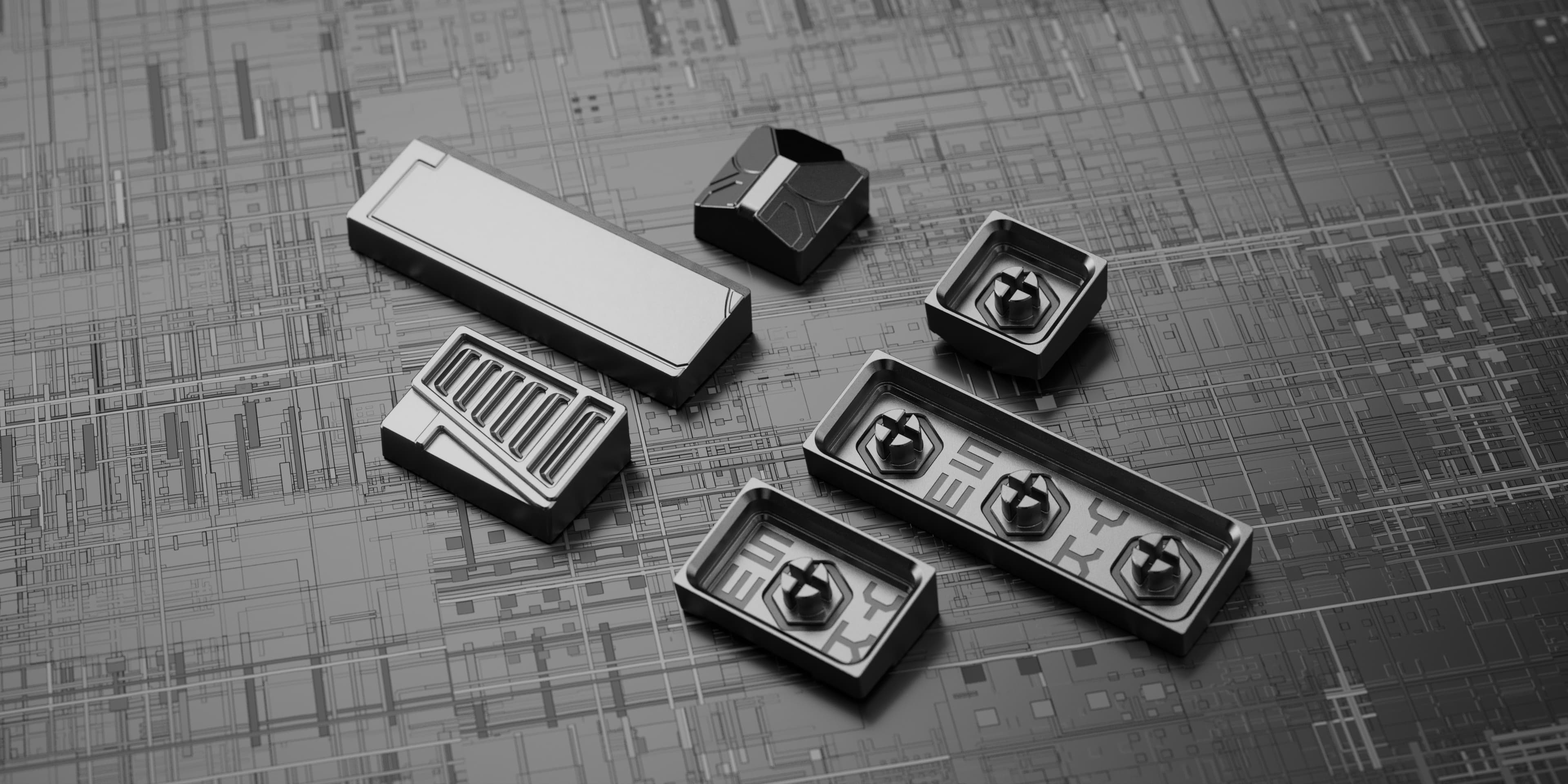 AeroBoard70 & Wrist Rest with new colors of Powder coat image 25