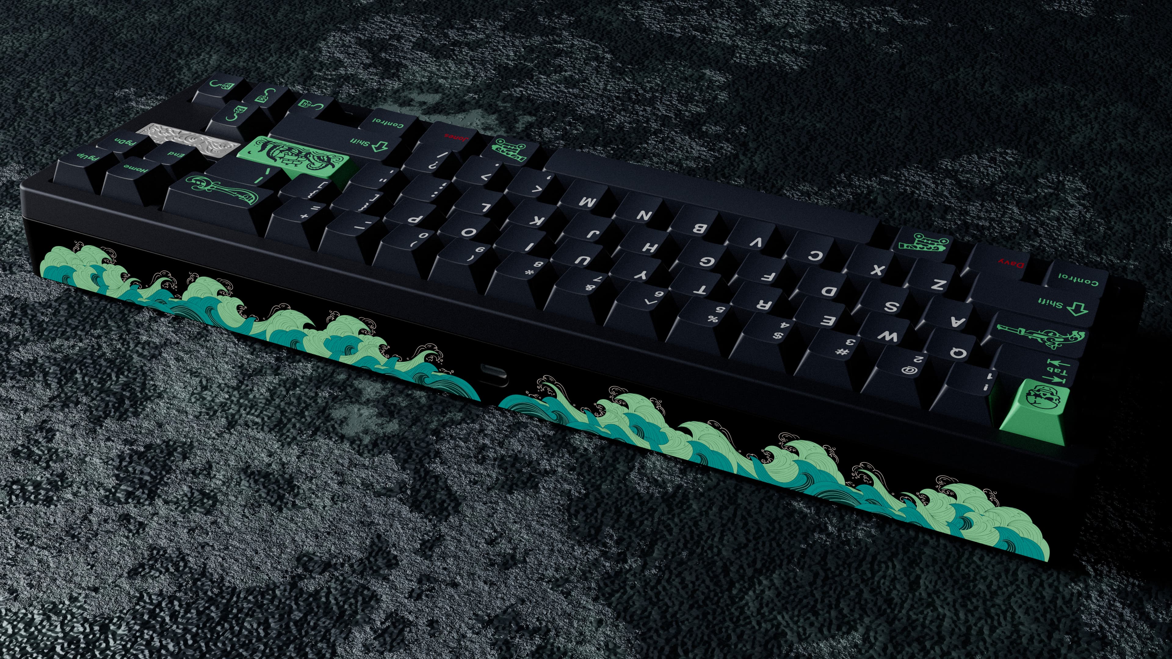 Ikki68 Aurora V2-3D Badge|Alu-PC-Stitched Plate|Tri-mode PCB|Aurora Pad image 15